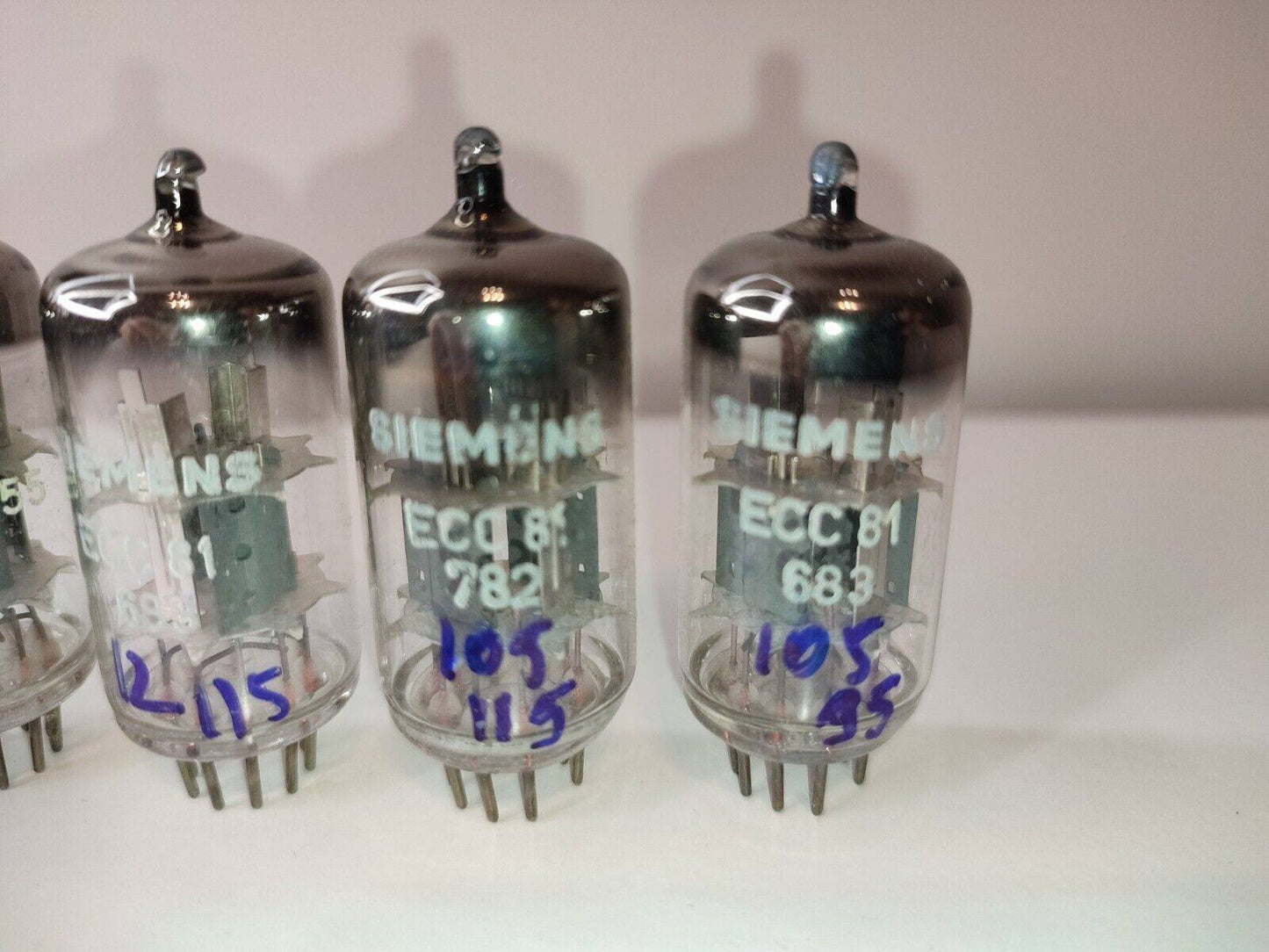 1 Pcs ECC81 12AT7 NOS O Triode Lorenz/Siemens Tube