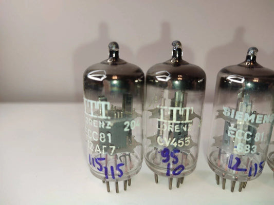 1 Pcs ECC81 12AT7 NOS O Triode Lorenz/Siemens Tube