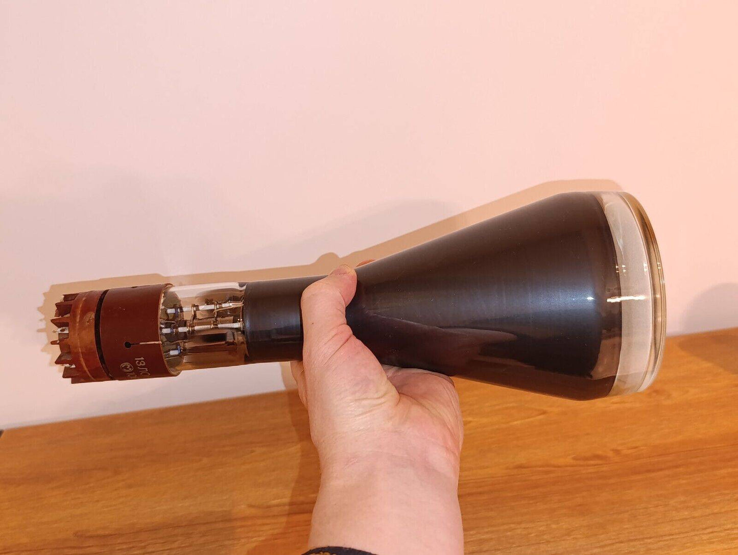 1 x HUGE RARE 13LO6I Melz Soviet USSR Oscilloscope CRT Tube cathodique USED
