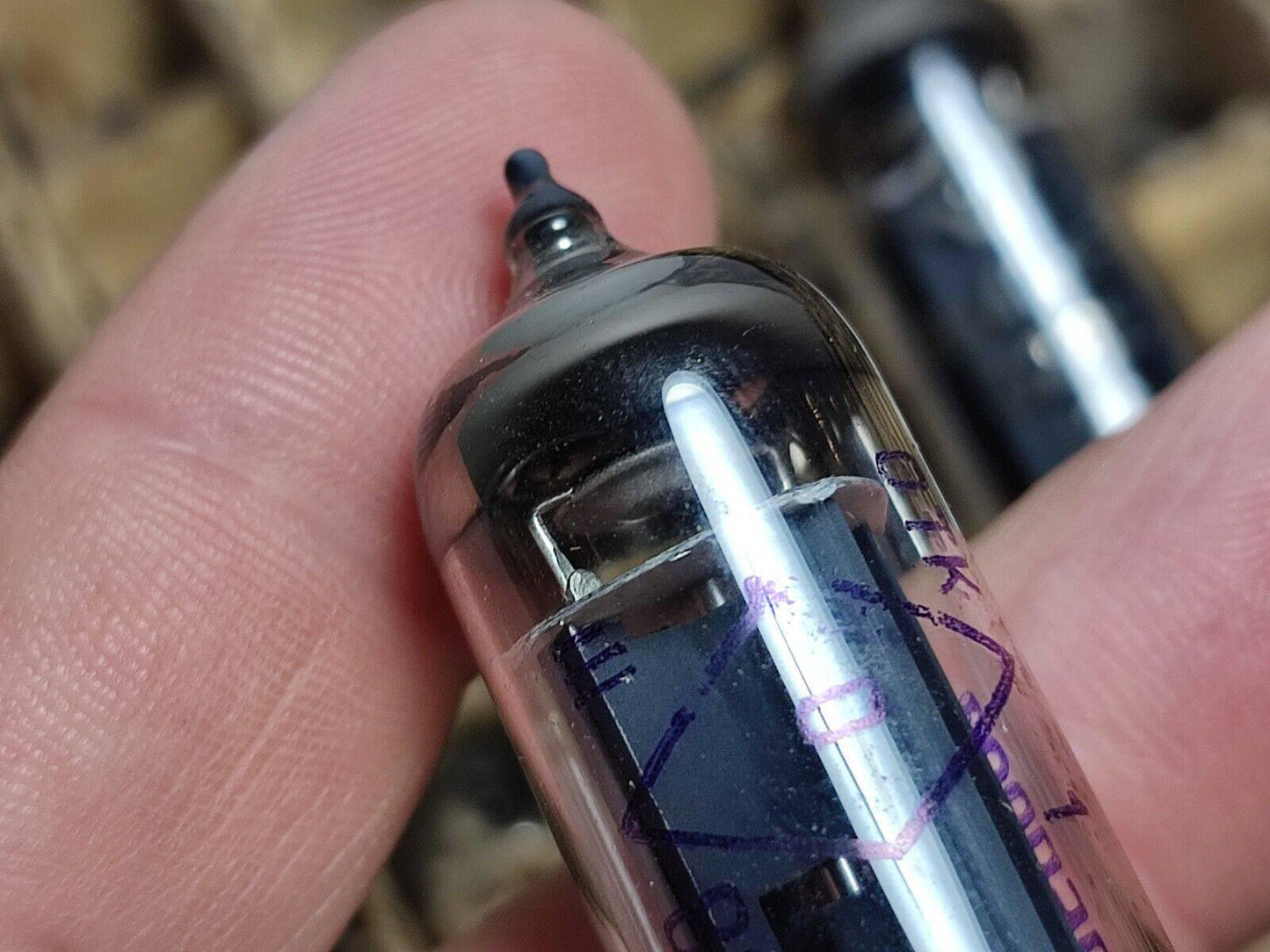 10 x 6C4P-EV Tubes Tubes NAUJI NOS 10vnt/vnt (~EZ90~6Z4~6Z31 Reflektorius)