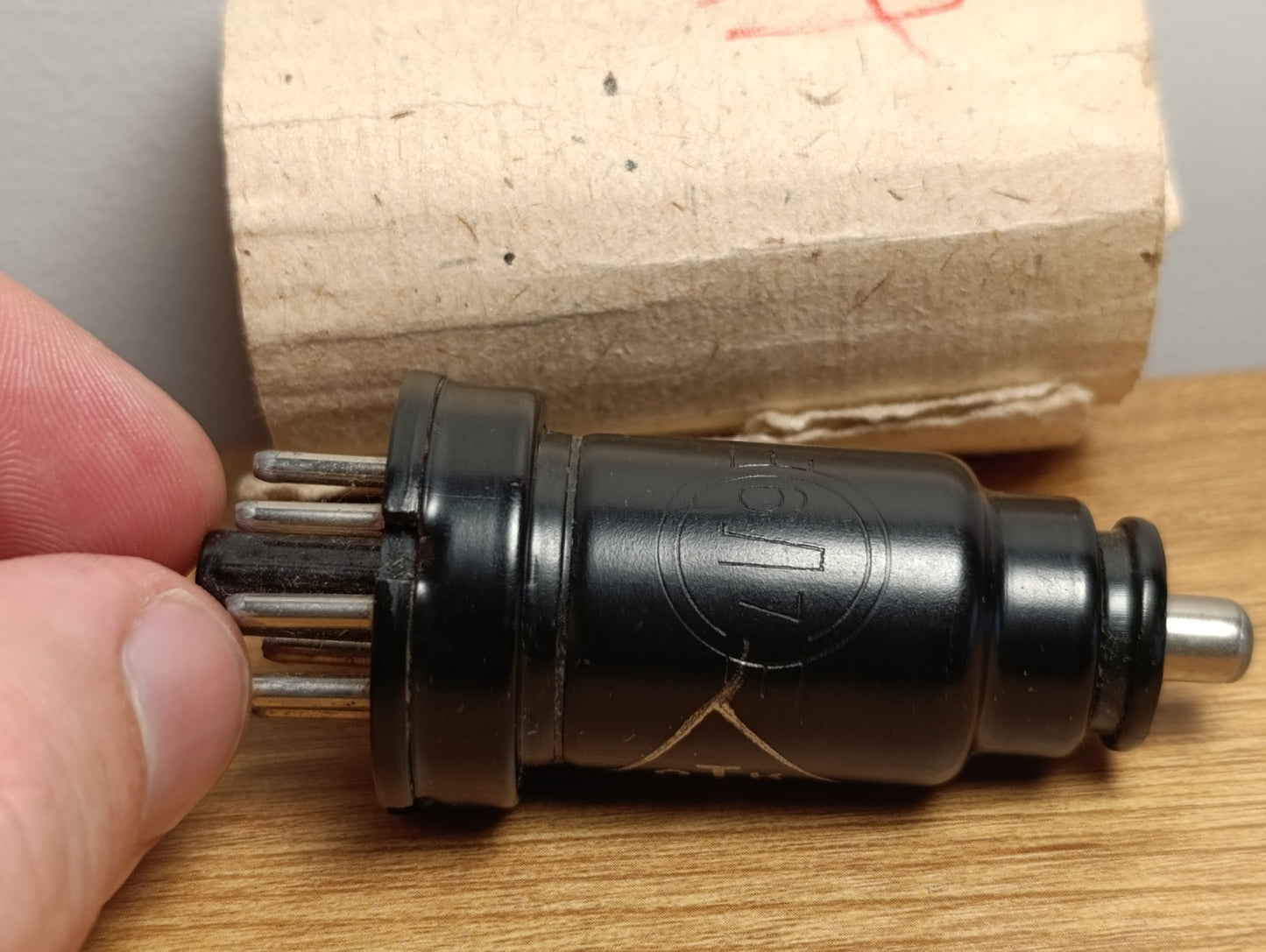 1PCS 6l7 RUSSIAN NOS RADIO TUBE RARE OTK 1957 YEAR