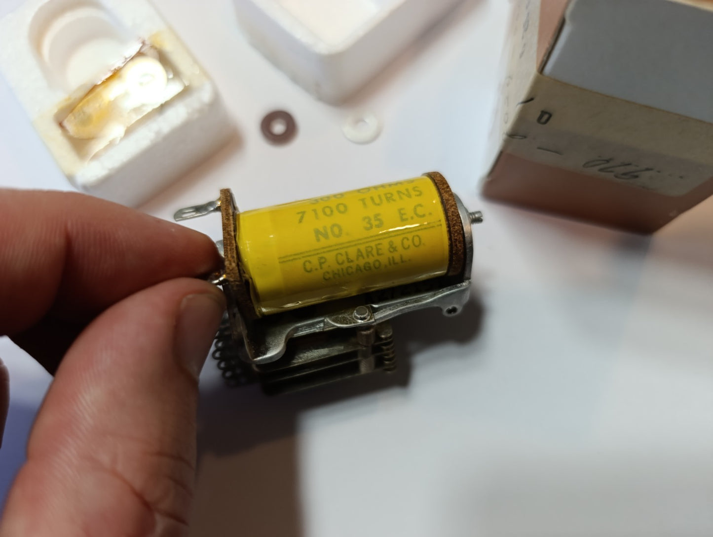C. P. Clare 5300 Turn No 35 Relay New and Used