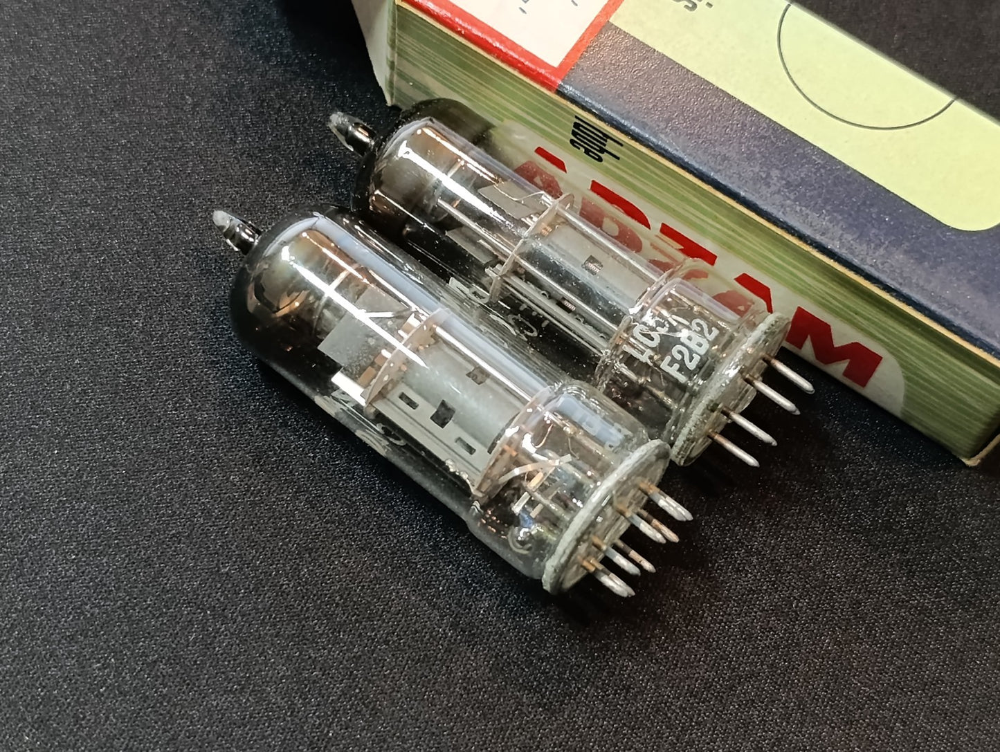 Pair Adzam ECC40 AA61 NOS NIB Double Triode Audio Tubes LC5 Same Code (2Pcs)