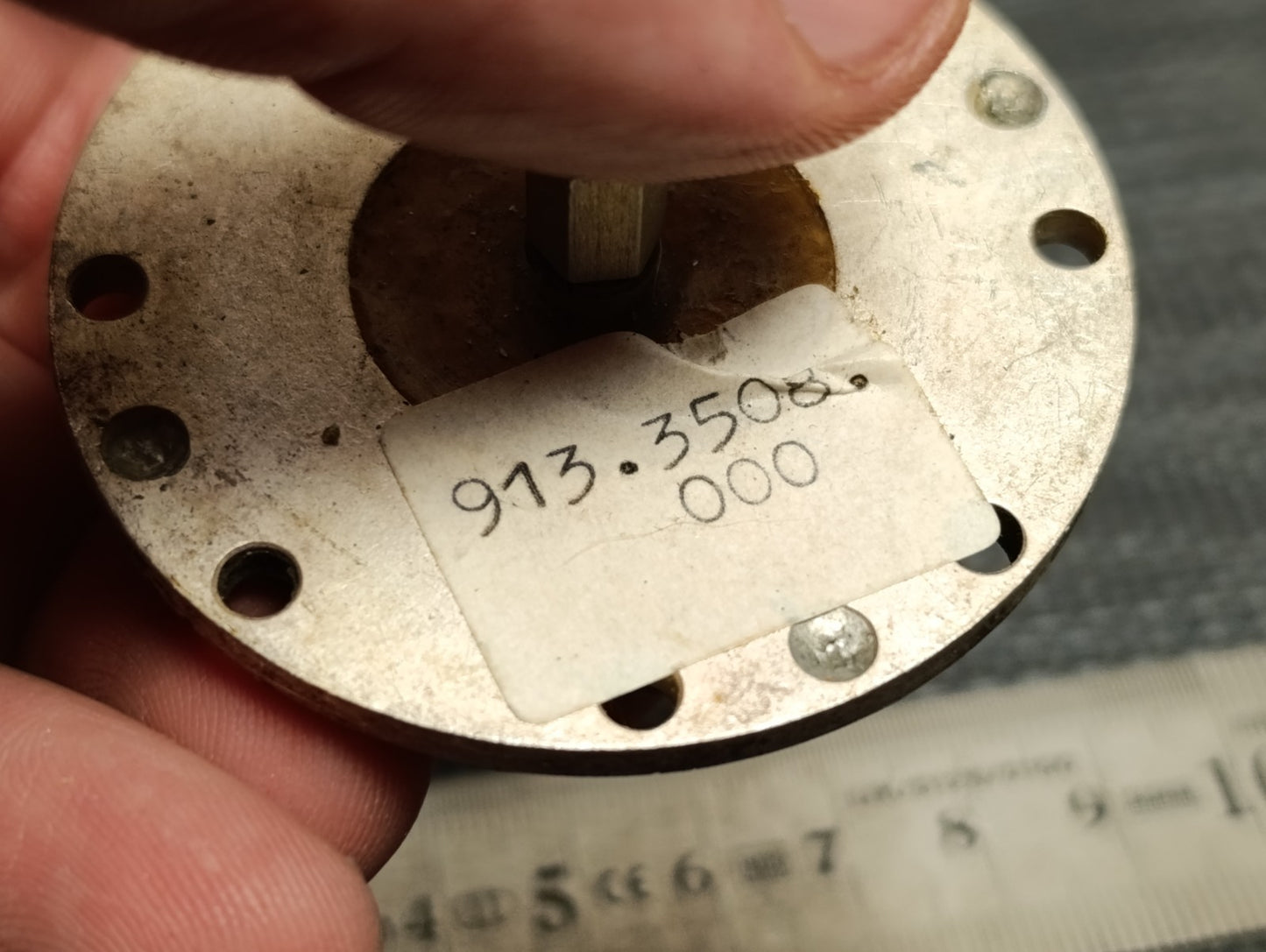 CRL 1000pf 2.5KV 913-3508-000Ceramic Doorknob Capacitor 1pc NEW NOS