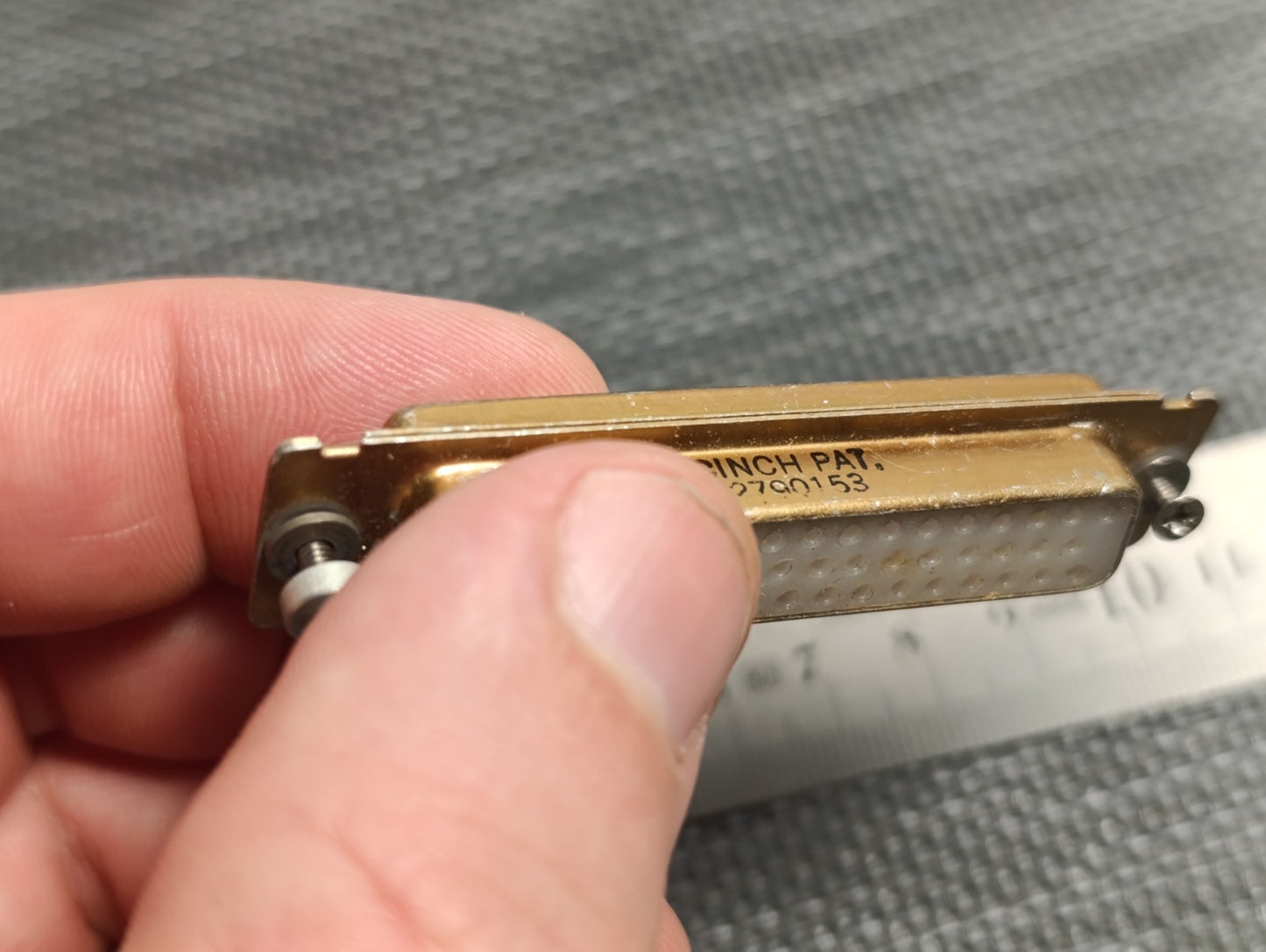 CINCH DDF-50S CONNECTOR 50 Pin USA made USED d-sub
