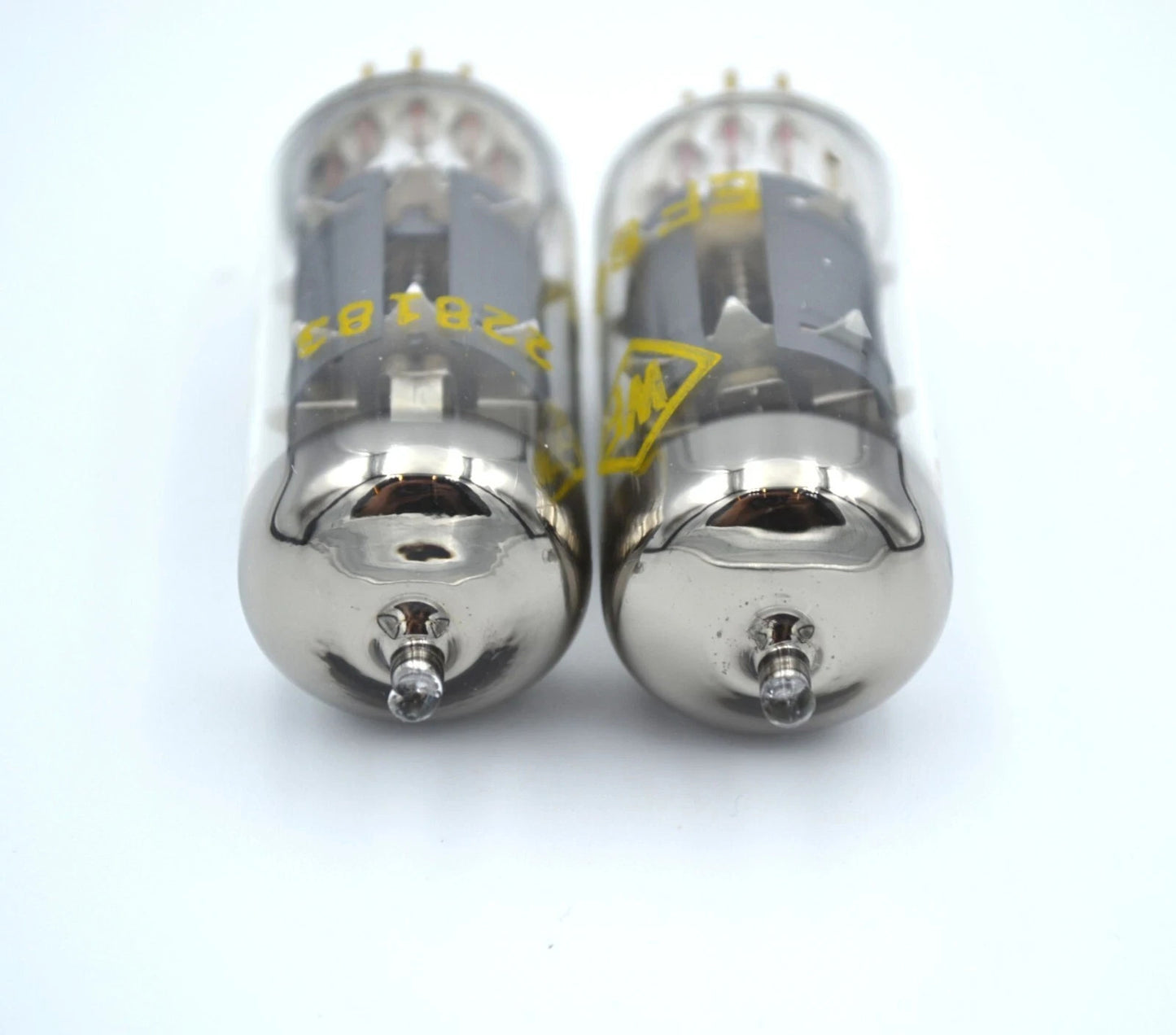 2PCS. LOT EF860 WF RFT VACUUM TUBES NOS NEW GOLD PINS = EF800 EF80