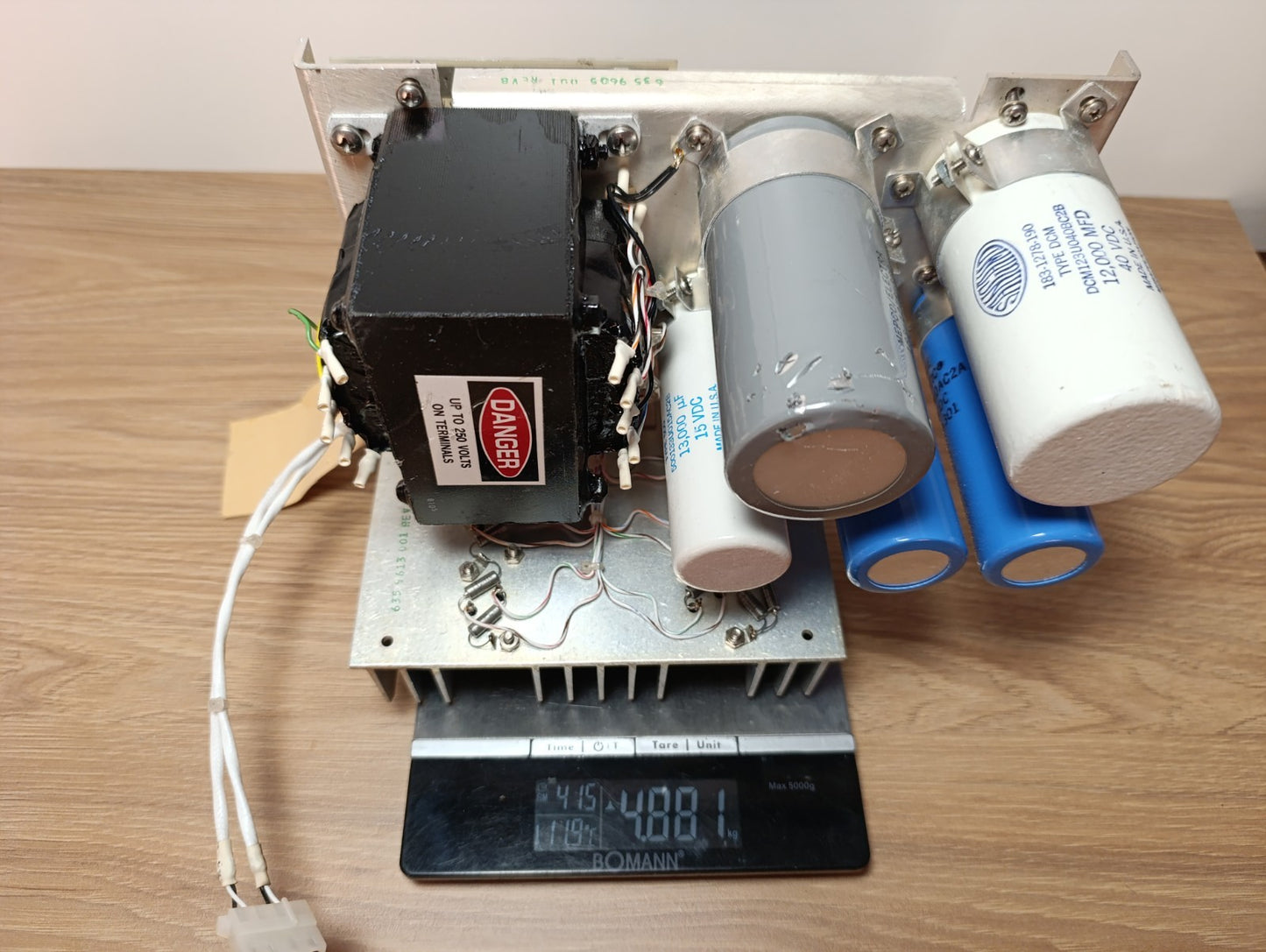 COLLINS HF-80 Power Supply p/n 635-9649-001 UNINSTALLED CONDITION.