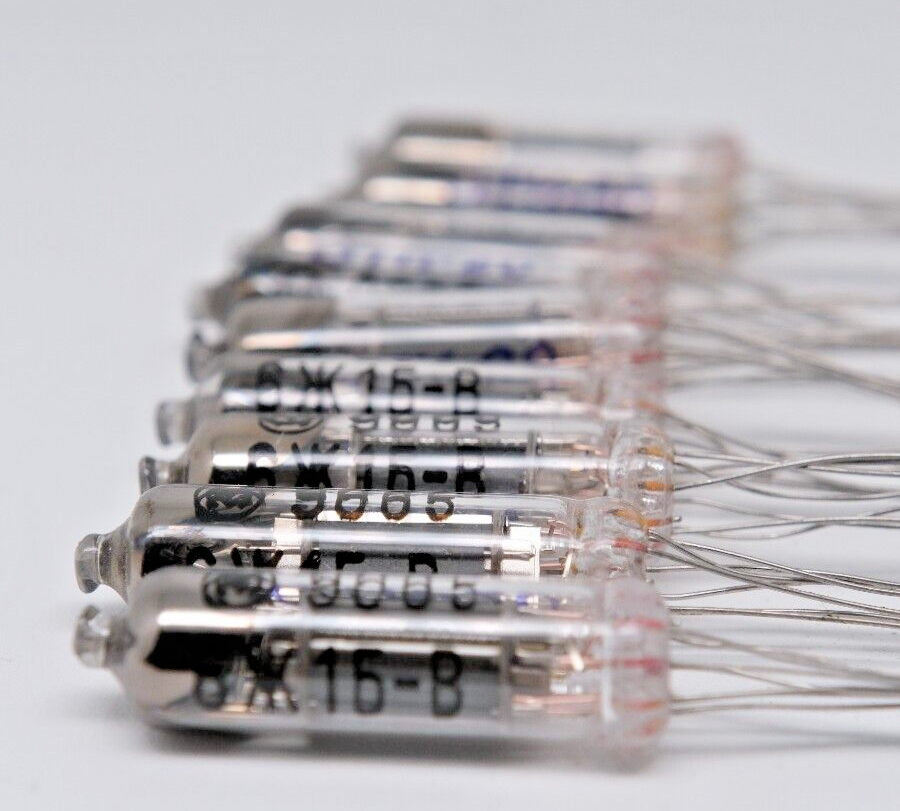 8 x NEW 6J1B-V / 6Ж1Б-В high-frequency pentode MILITARY TUBES EU
