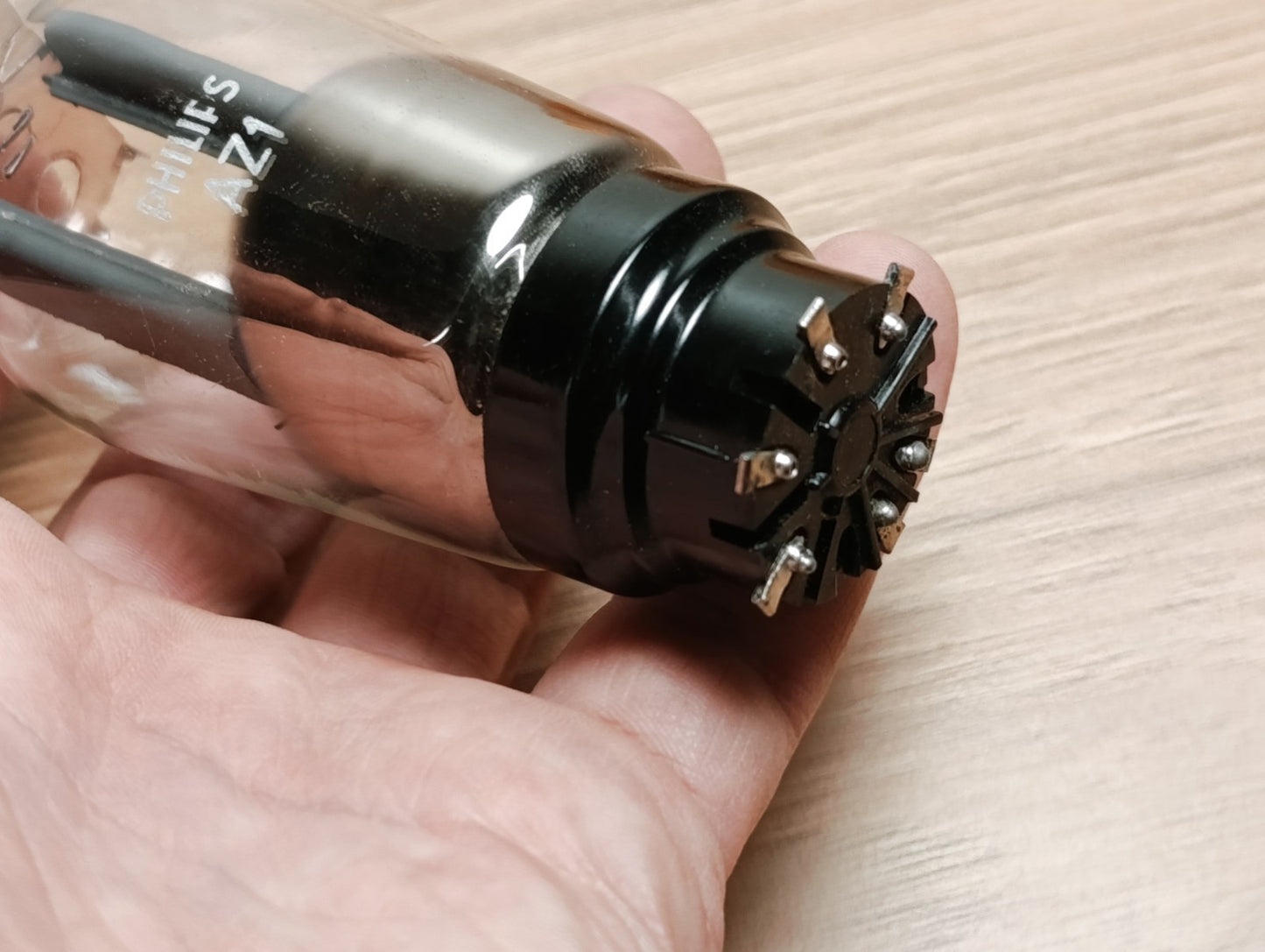 PHILIPS AZ1 FULL-WAVE VACUUM RECTIFIER TUBE NOS = 140NG TAZ1 WE54 RAZ1 VG