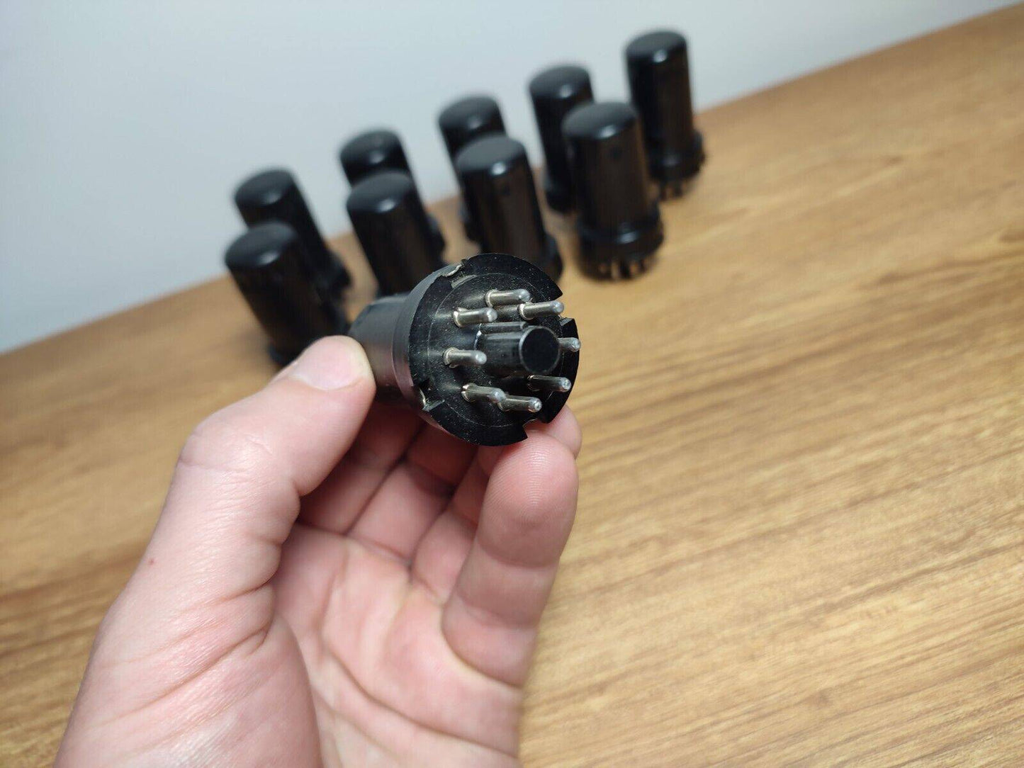 10x 6J8 / 6Ж8 = 6SJ7 HF Pentode Tube NEVZ Soviet Diff DATE NEW NOS RADIO TUBES