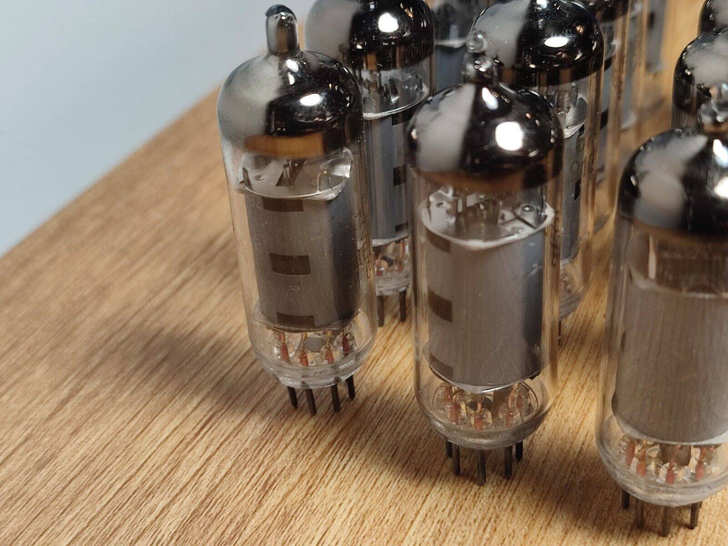 15pcs 6K4P (6BA6, EF93, 5376, 6К4П) HF PENTODE TUBES / NEW 80-90's NOS