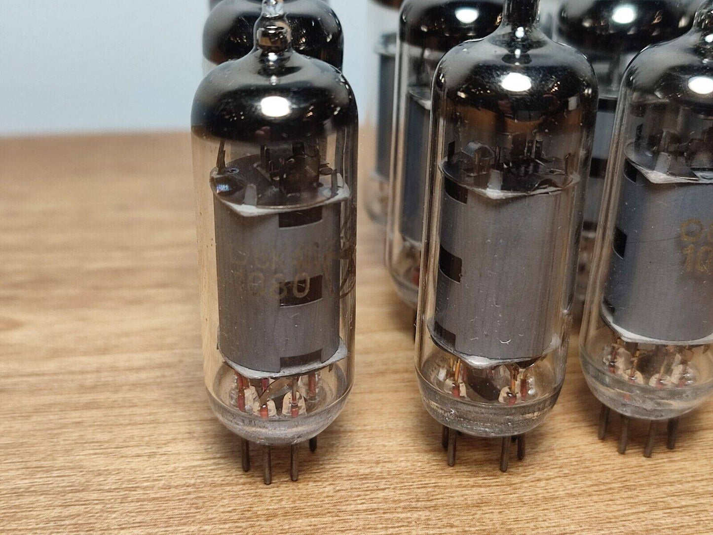 15pcs 6K4P (6BA6, EF93, 5376, 6К4П) HF PENTODE TUBES / NEW 80-90's NOS