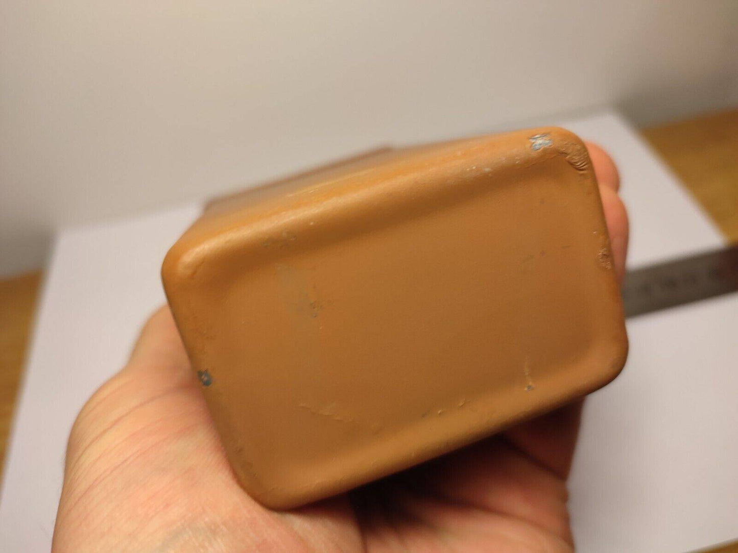 1X 4 uF 1600 V 10% MBGP-1 MБГ RUSSIAN PAPER IN OIL PIO AUDIO CAPACITOR USSR