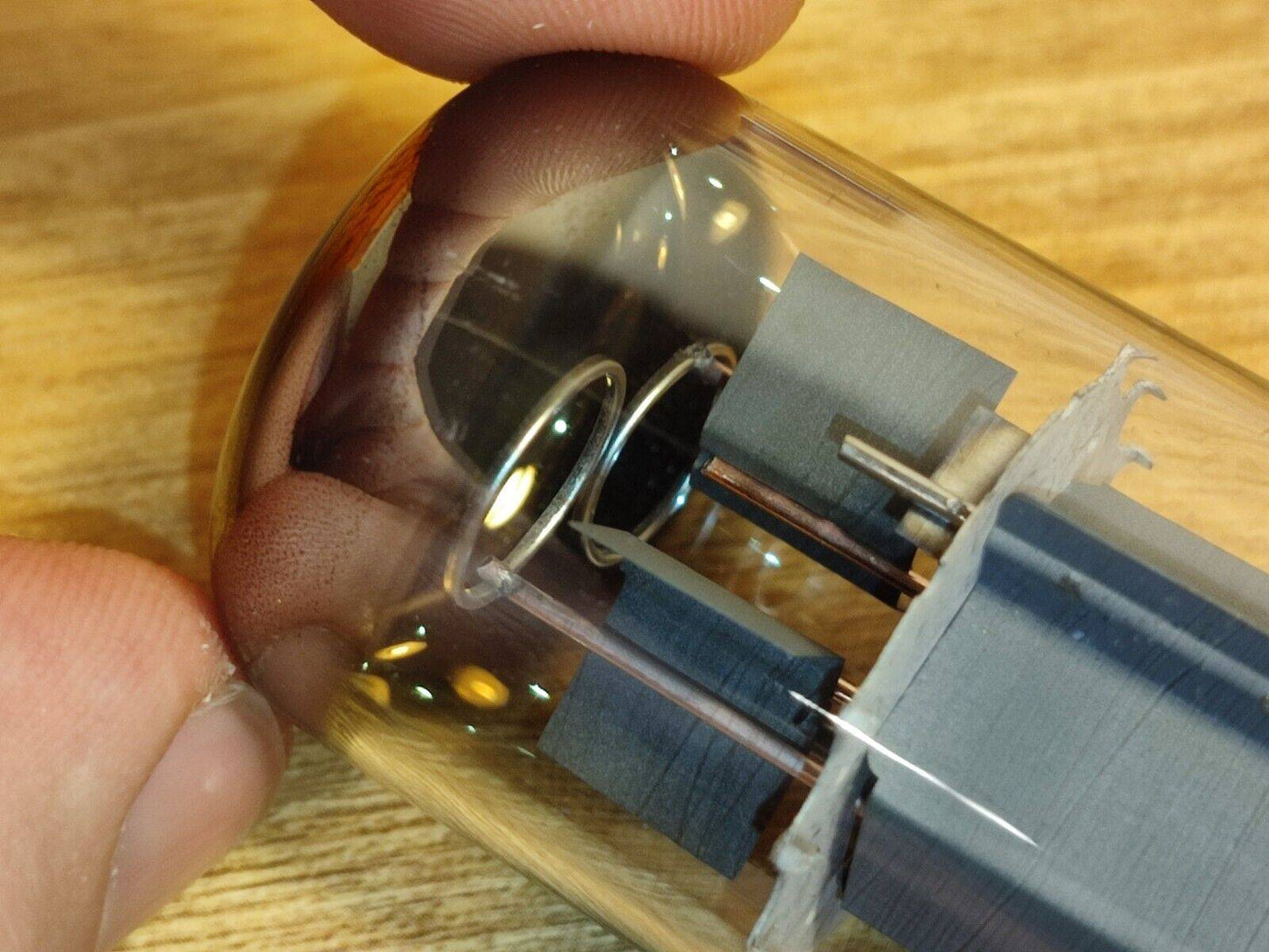 1x Mullard/ Siemens EL34 / 6CA7, Audio Amplifier Tube, Xf2 Code, OO-Getter USED