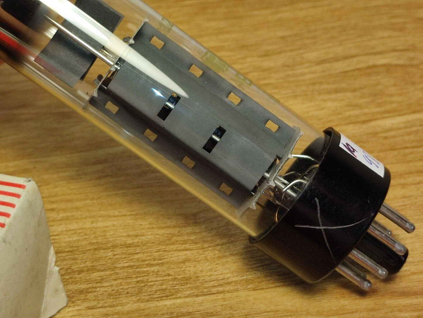 1x NOS EL34 6CA7 RFT tube with original box TESTED