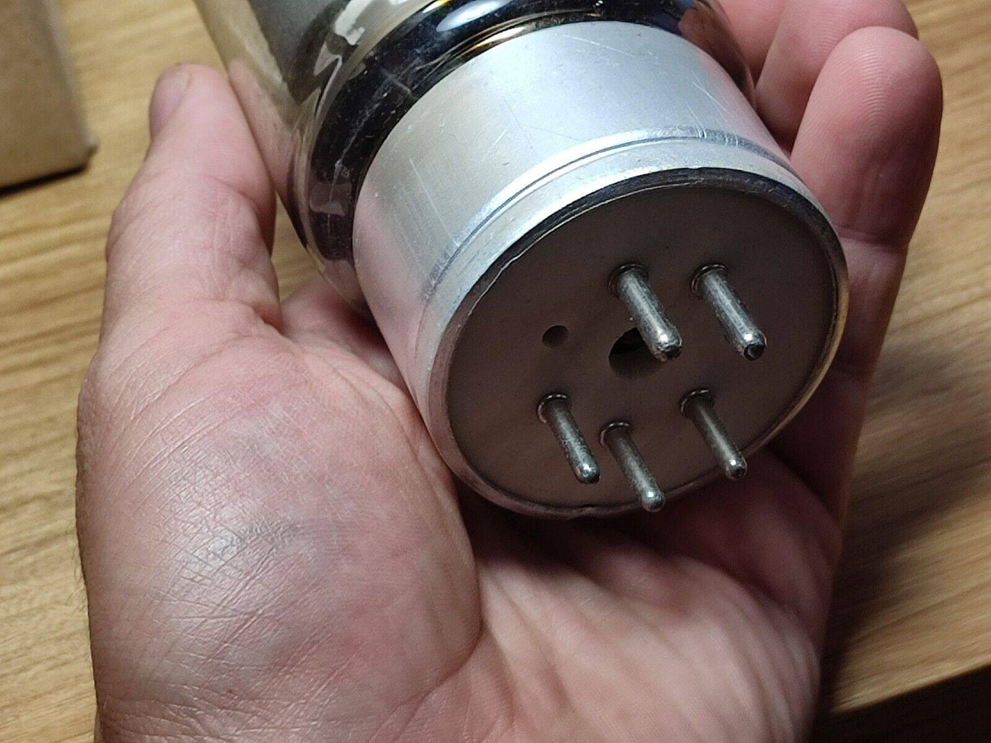 1x Ypatingai retas GU-13 / GU13 / FU-13 / 813 BEAM-TETRODE MAITINIMO GARSO VAMTELIS NOS 80's