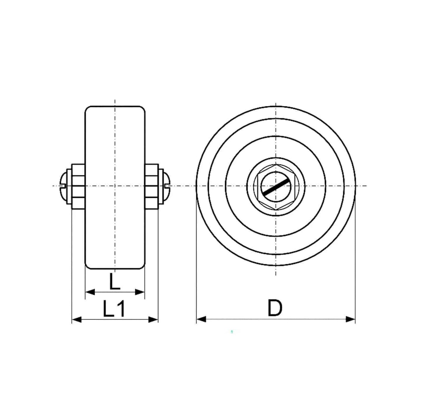 2 Stück 1000pF 4kV 30kVAR K15Y-1 Keramik-HV-Türklinkenkondensatoren + Schrauben UdSSR NOS
