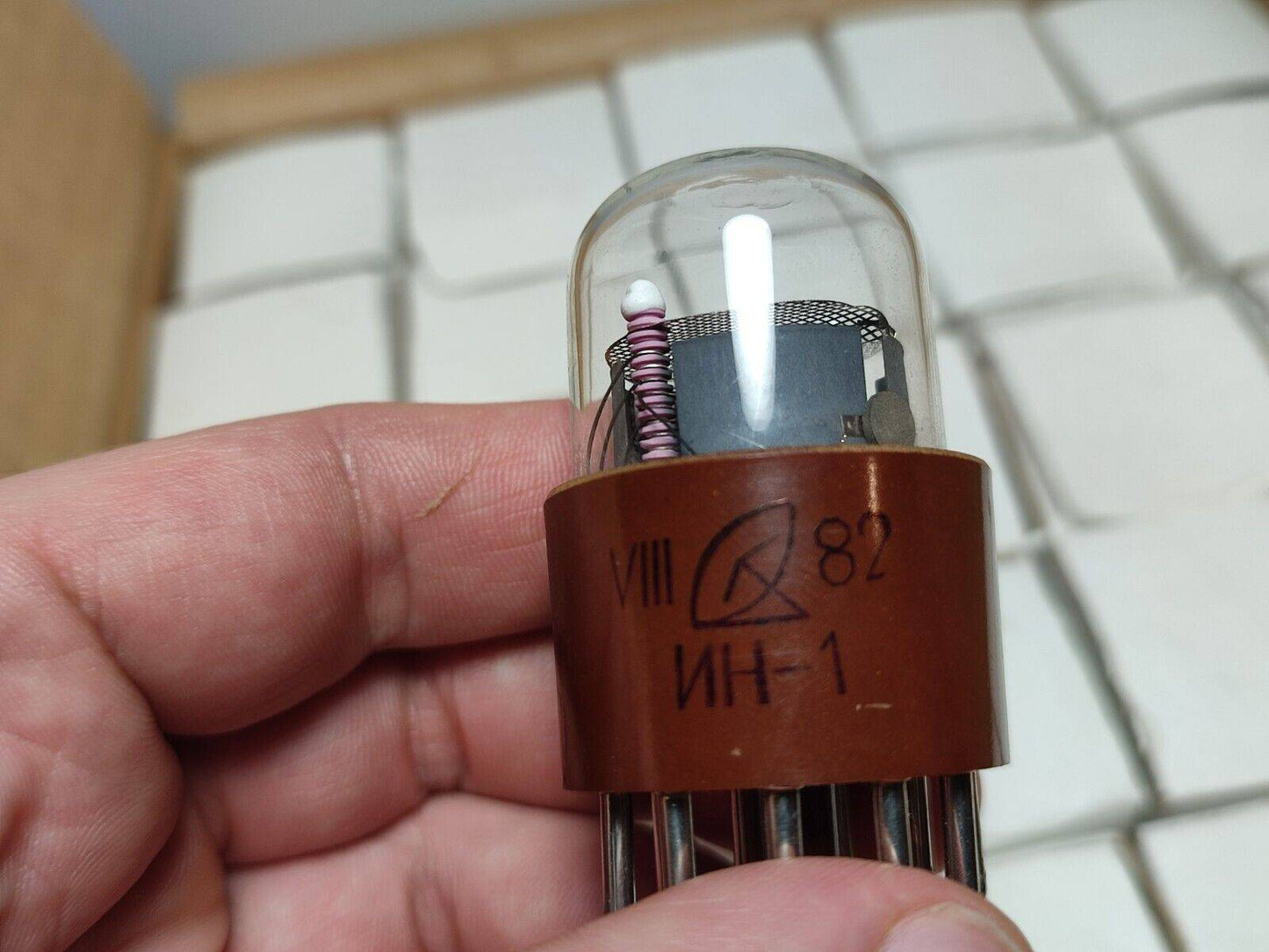 25 pcs. IN-1 ИН-1 RUSSIAN LARGE NIXIE TUBE FOR CLOCK New in original boxes