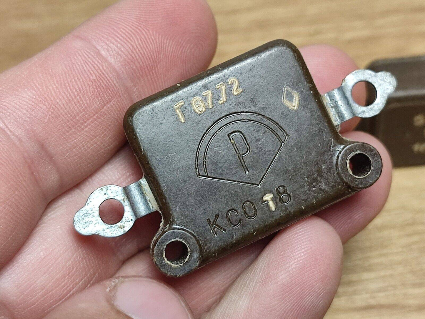 2Pcs. LOT 5600pF 1000V / 1kV 5% RUSSIAN SILVER-MICA CAPACITORS KSO-8 KSO-8