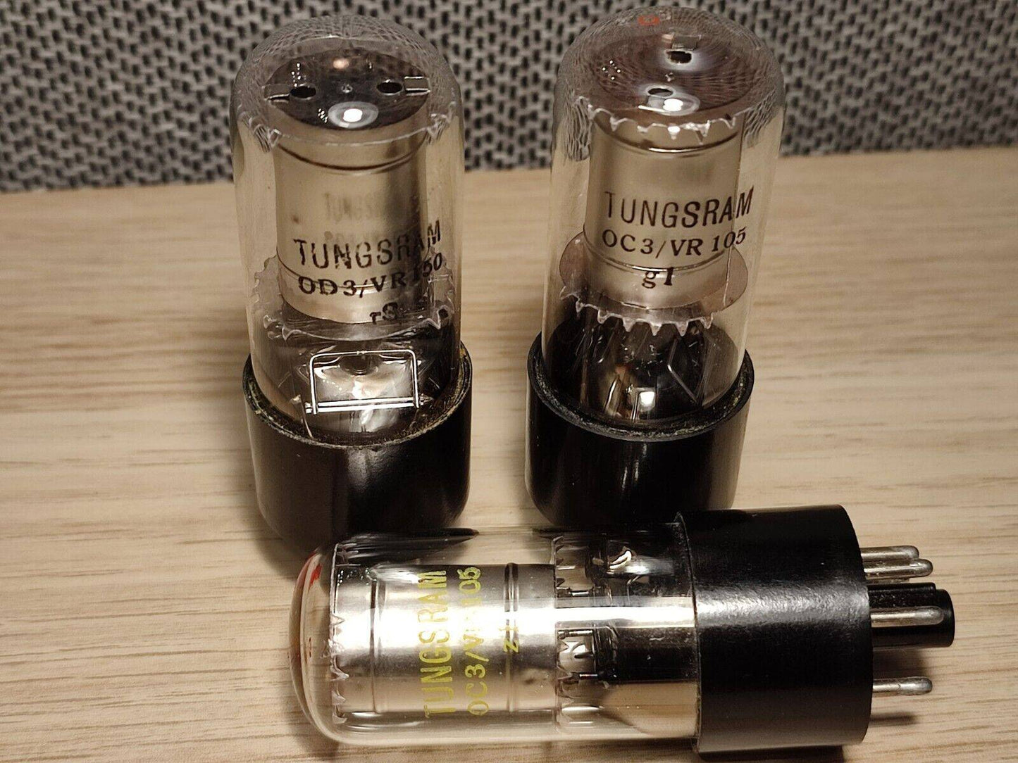 2PCS NEW TUNGSRAM OC3/VR105 + 1PCS OD3 / VR150 for radio equipment