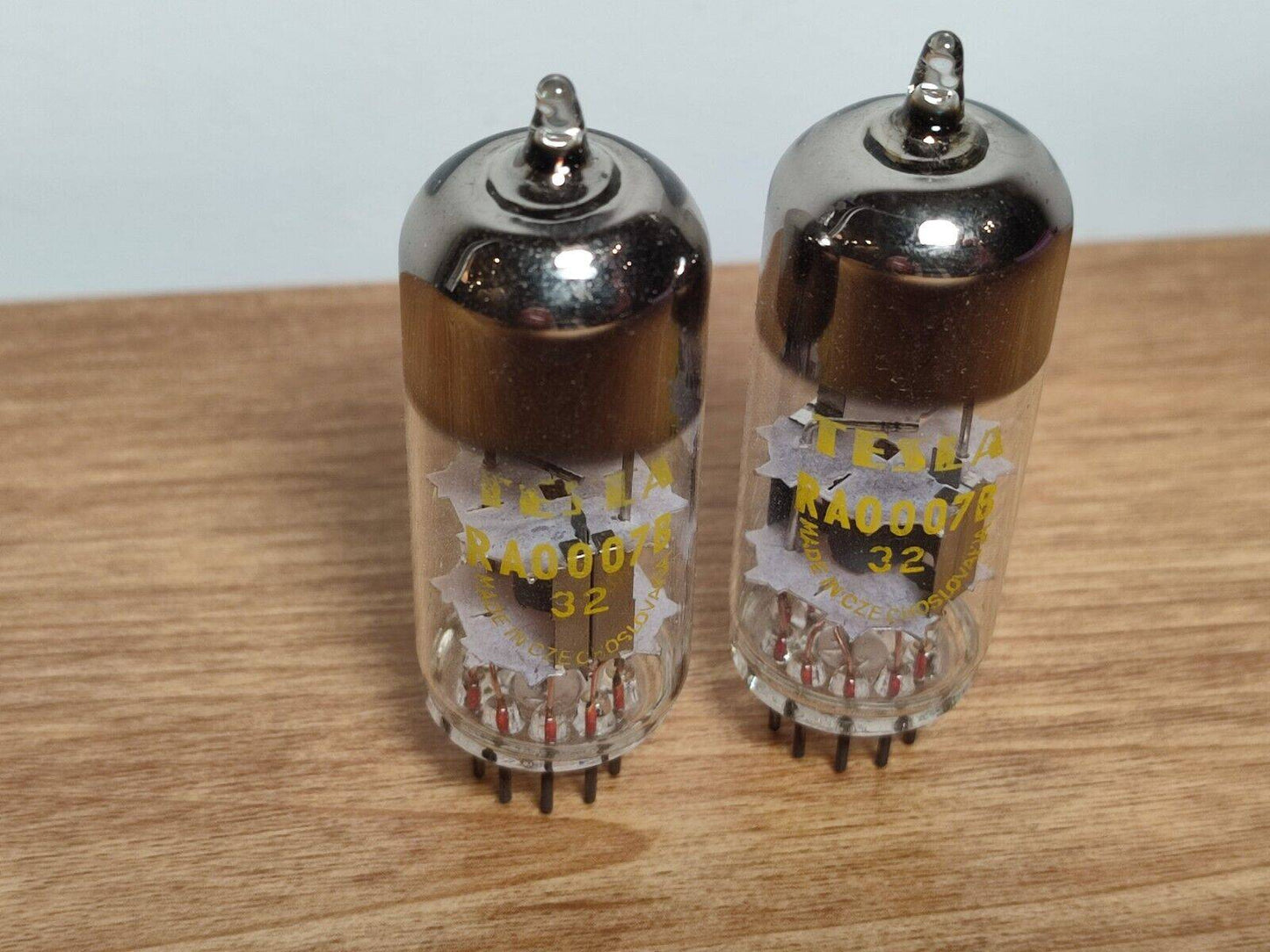 2Pcs RA0007B TESLA SATURATION SPECIAL VACUUM DIODE TUBE NOS ~RA0007A