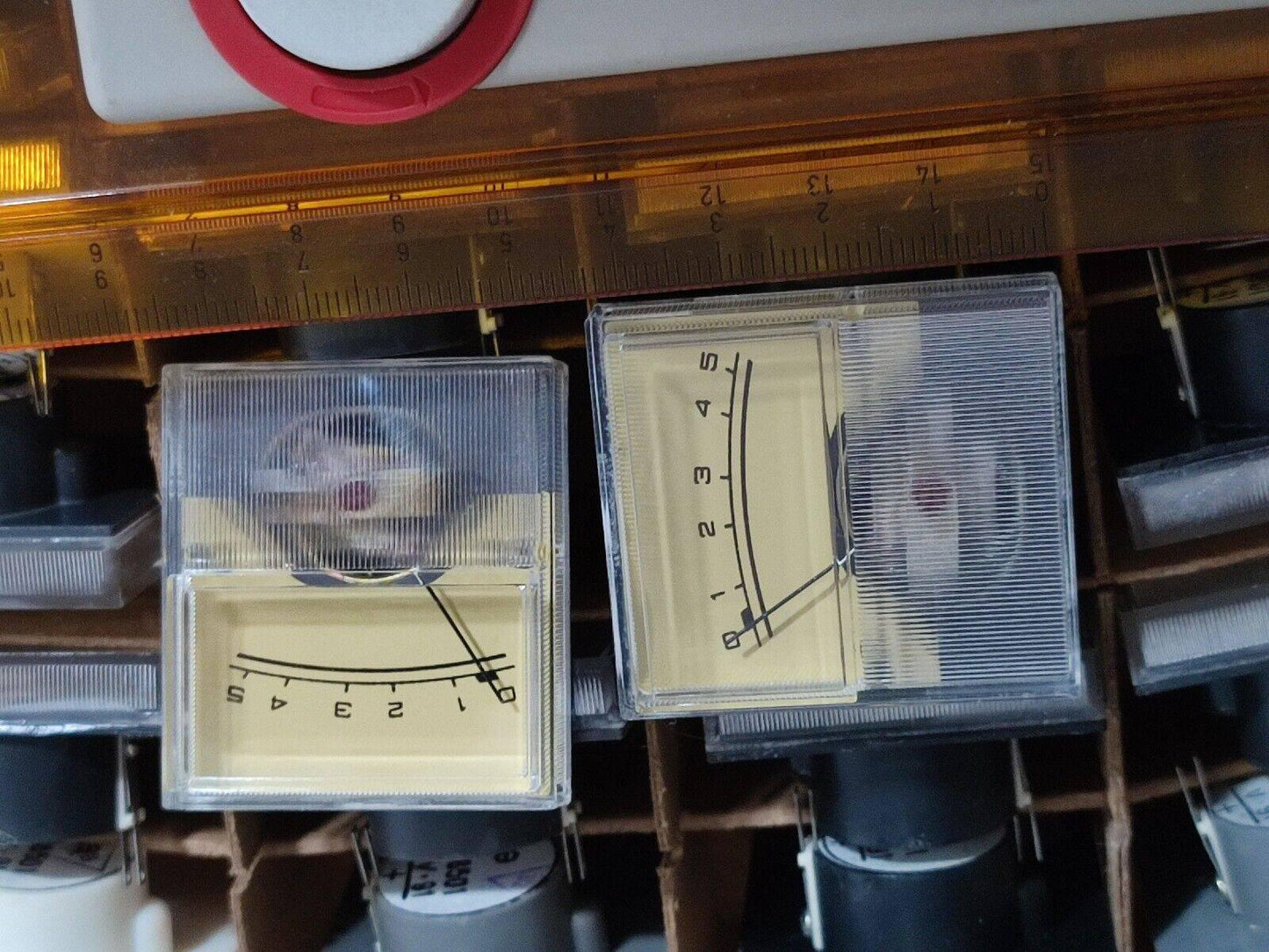 2Pcs. VU Meter Header Audio DB Level Header Amplifier Level Meter With Pointer