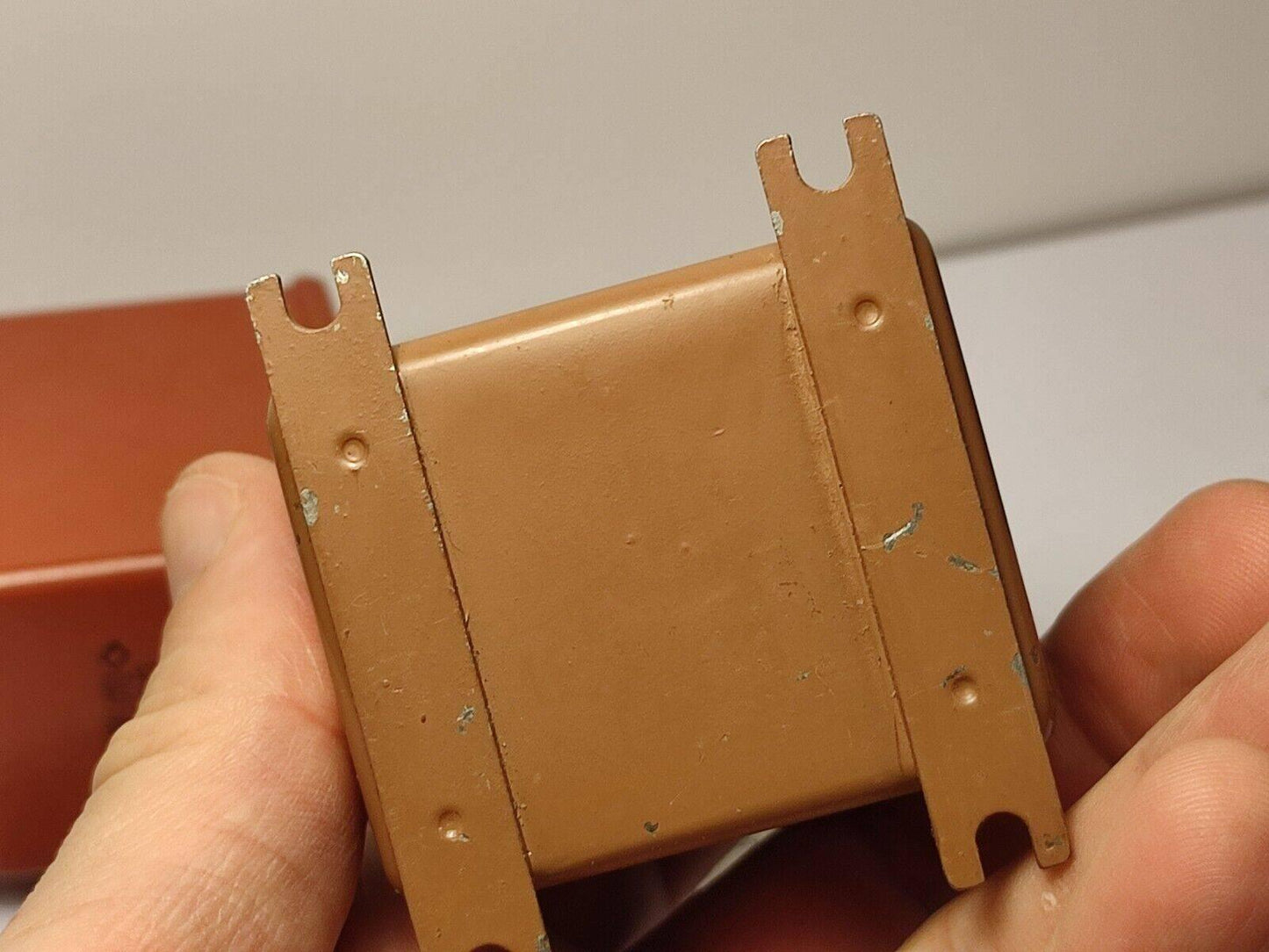 2x 4 uF 630 V RUSSIAN PAPER PIO AUDIO CAPACITOR OMBG-2 ОМБГ-2