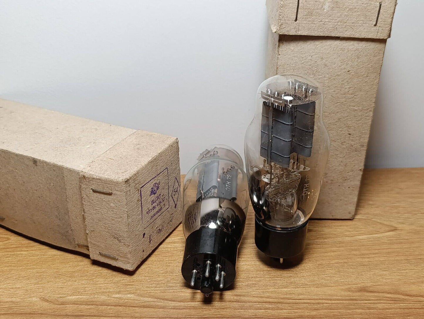 2x 5C3S 5Ц3С (5U4G / 5U3C) NEW SVETLANA USSR TUBES GRAY ANODE TESTED 80's