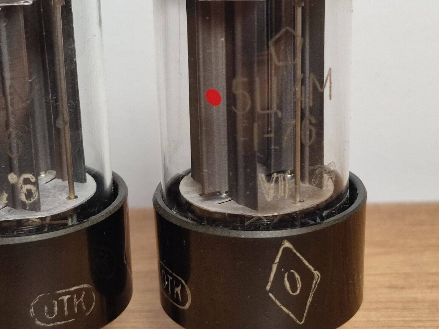 2X 5C4M 5Ц4М SOVIET KENOTRON TUBE NOS TESTED SIMILAR TO 5Y3GB 5U4M 5Z4 5C4S