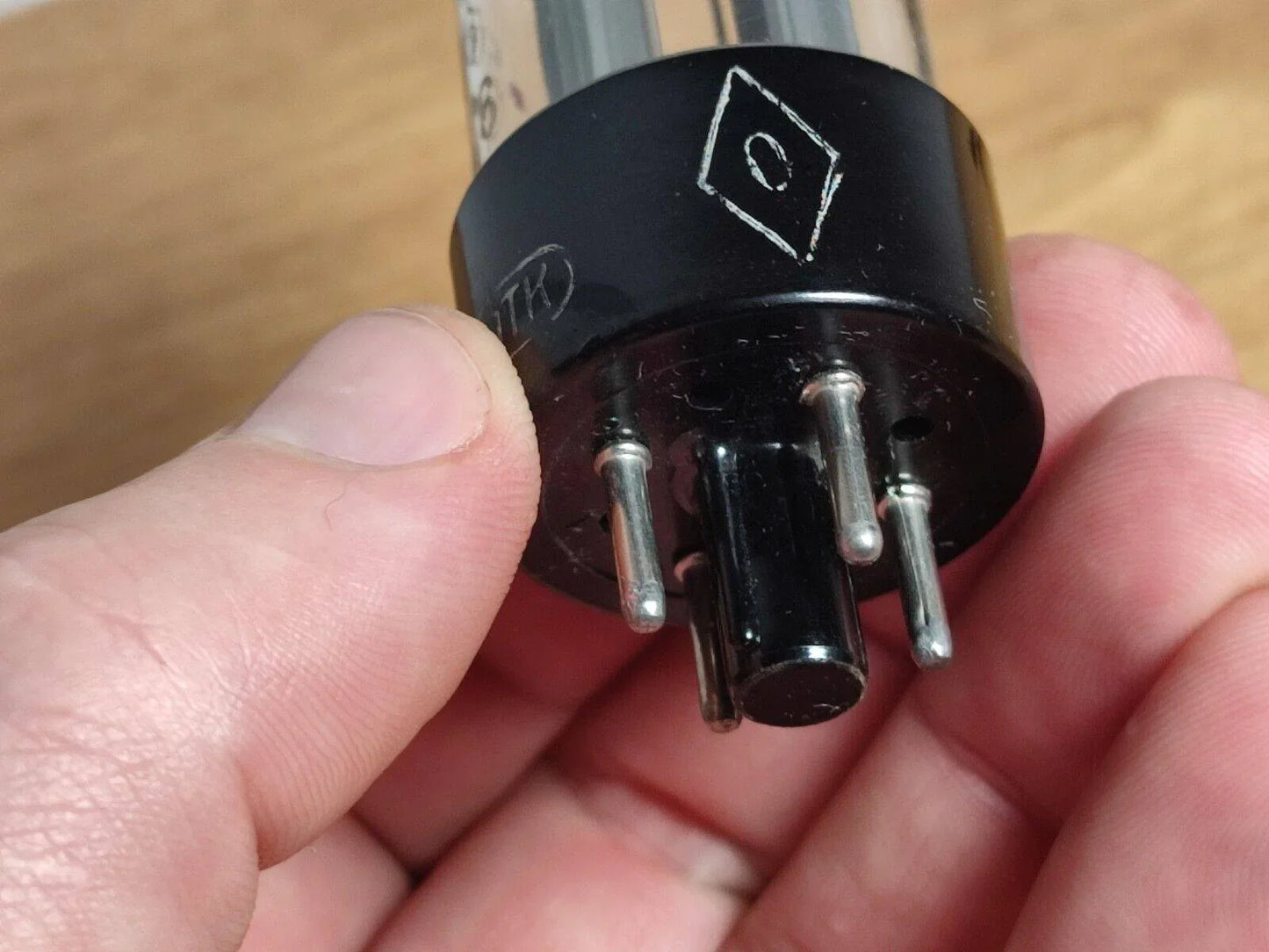 2X 5C4M 5Ц4М SOVIET KENOTRON TUBE NOS TESTED SIMILAR TO 5Y3GB 5U4M 5Z4 5C4S