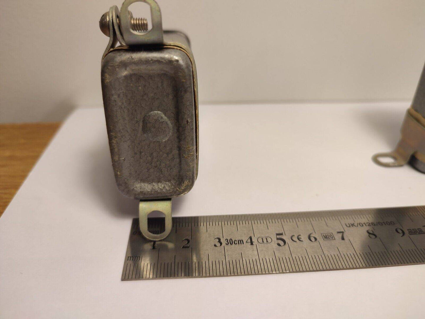 2x KBG-P 0.25uF 2kV High Voltage Paper In Oil PIO Pulse Capacitor NOS from USSR