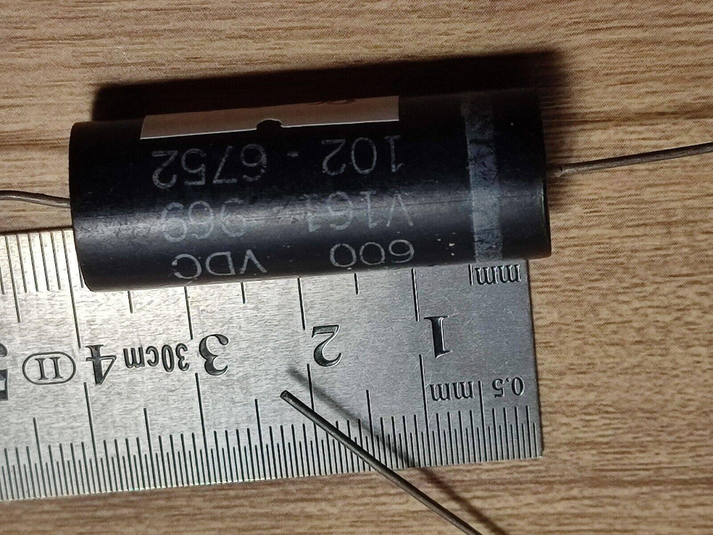 2X MATCHED Vintage 0.1uf .1uf 600v Axial Capacitor PHILCO - FORD NOS 60'S