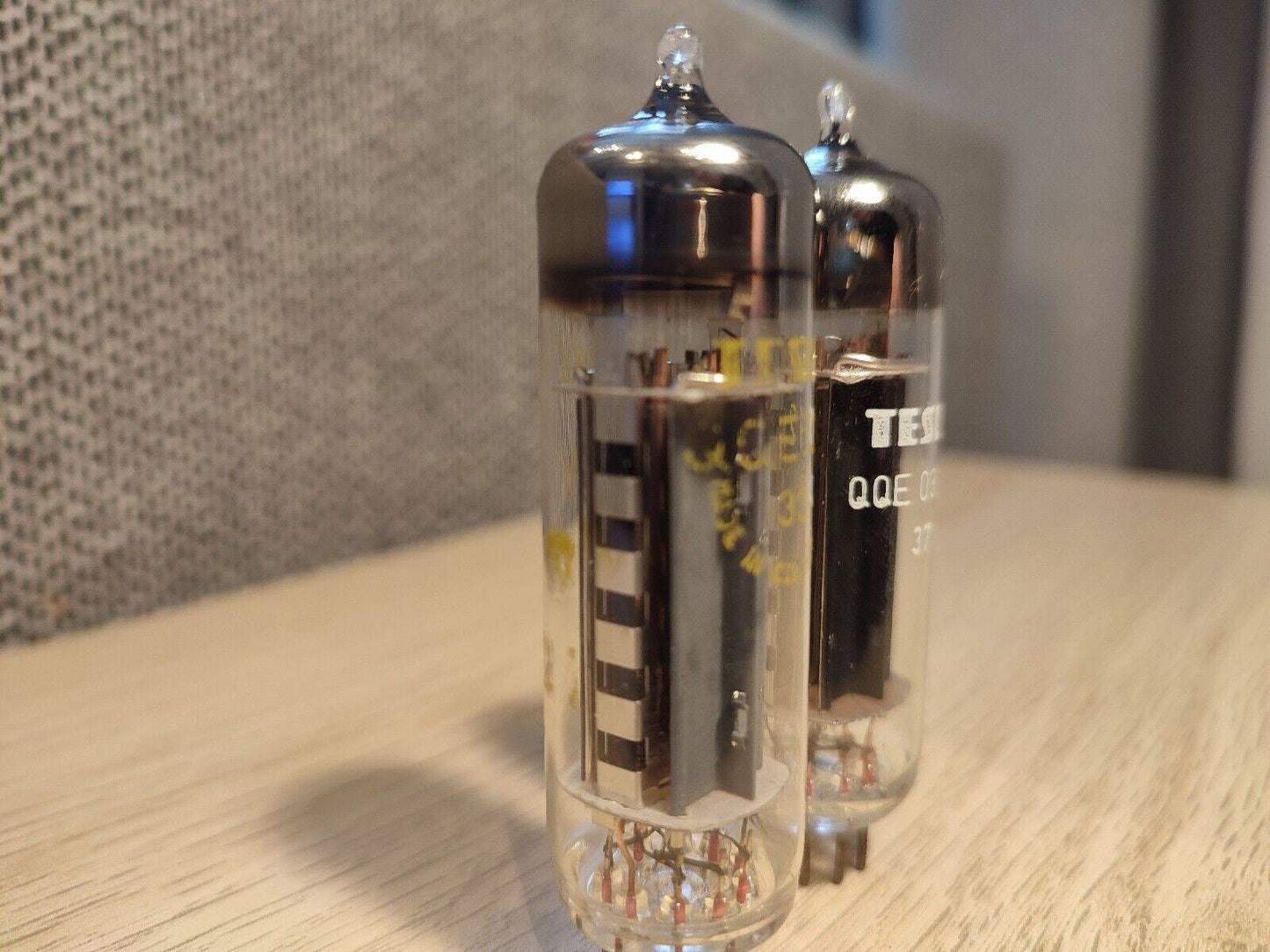 2x QQE03/12 TESLA NEW NOS Tube NOS RS1029 Valve Valvula Valvola