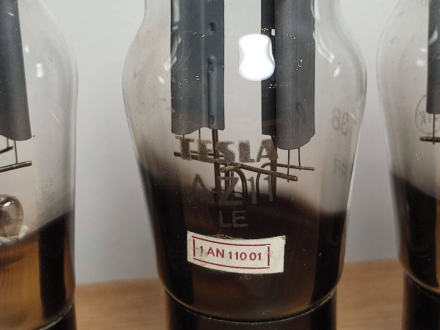 3Pcs TESLA AZ11 TUBE CERAMIC MICA RECTIFIER POWER TUBE STRONG TESTED