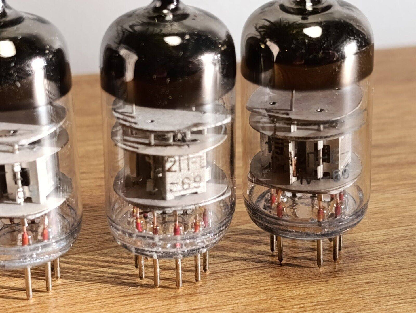 4 pcs 1969's 6N2P-E Tubes DIFFERENT PINS ECC83/12AX7 Rocket VOSKHOD NOS Russian