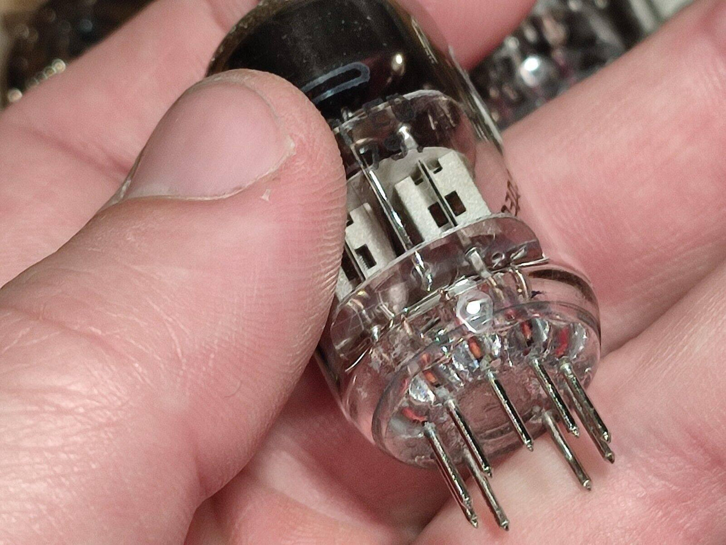 4 pcs 1971's 6N2P-EV Tubes DIFFERENT PINS ECC83/12AX7 Rocket VOSKHOD NOS Russian