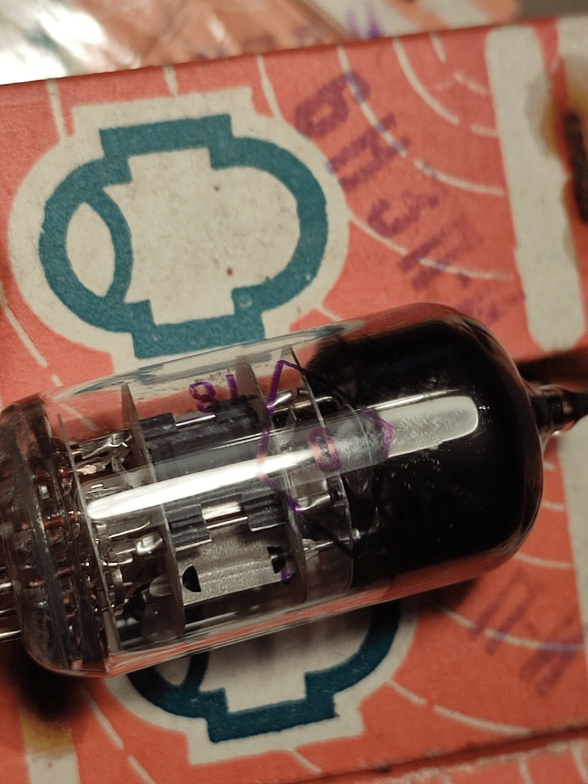 4 PCS 6N3P-I 6Н3П-И (2C51/6385/ECC42) NEW REFLECTOR VACUUM TUBES NOS NIB