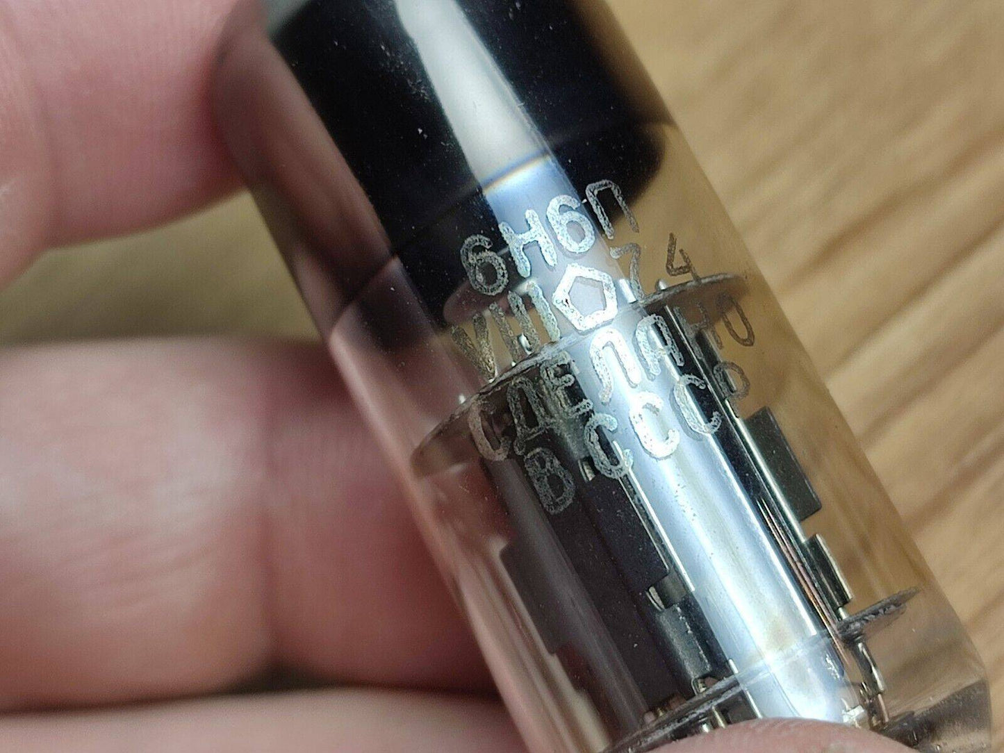 4 pcs LOT 6N6P tubes Gold grid New NOS 70's 1974 ( ecc99 e182cc 5687 7044 7119)