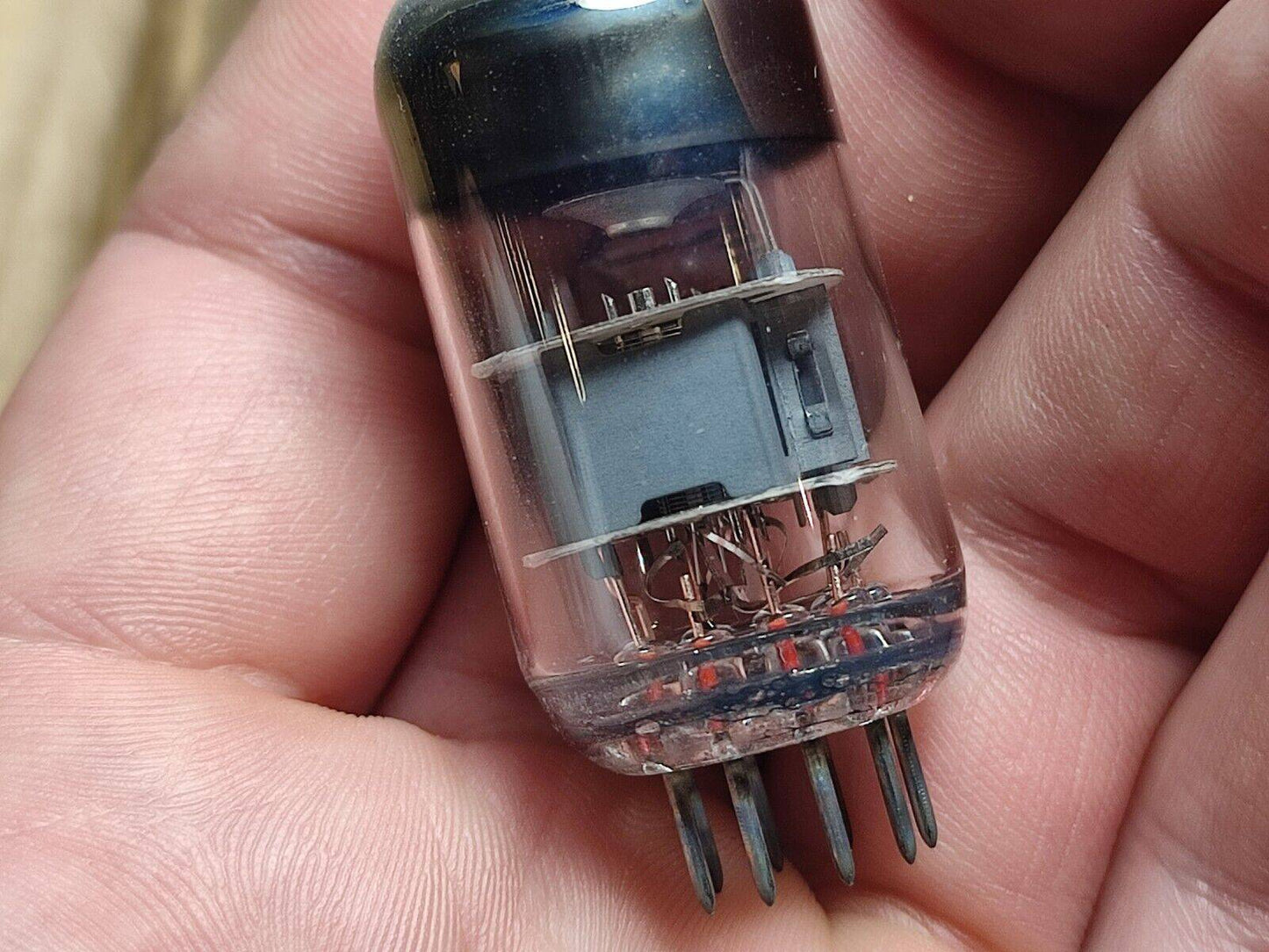 4 pcs. Vintage 80's 6N2P Tubes = ECC83/12AX7 Rocket VOSKHOD NOS Russian 1987 y