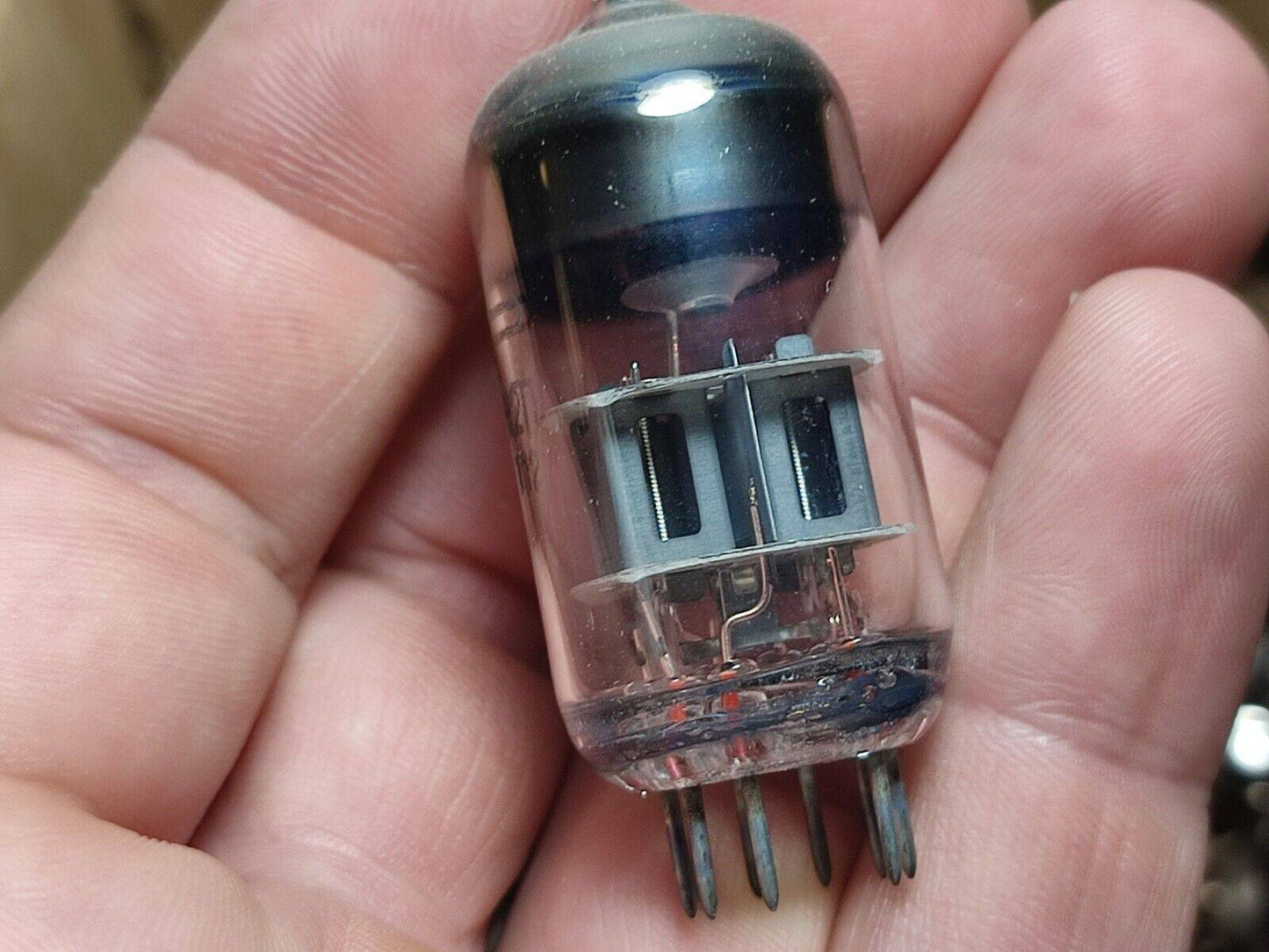 4 pcs. Vintage 80's 6N2P Tubes = ECC83/12AX7 Rocket VOSKHOD NOS Russian 1987 y