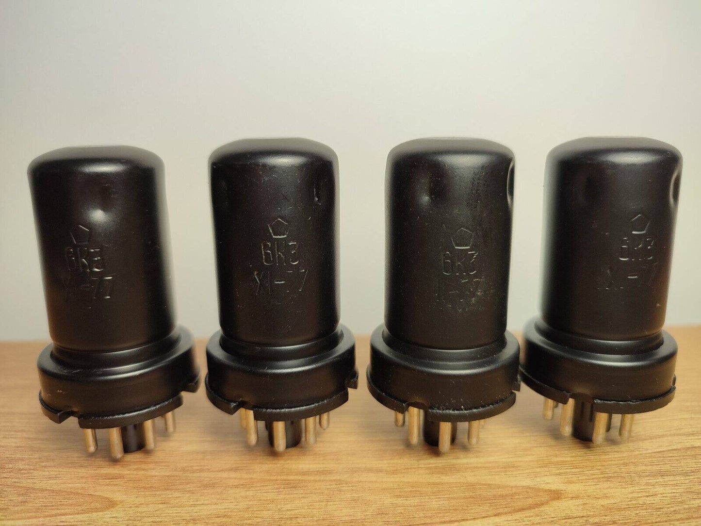 4 x 6K3 / 6SK7 / SK7 PENTODE TUBE NOS NEW