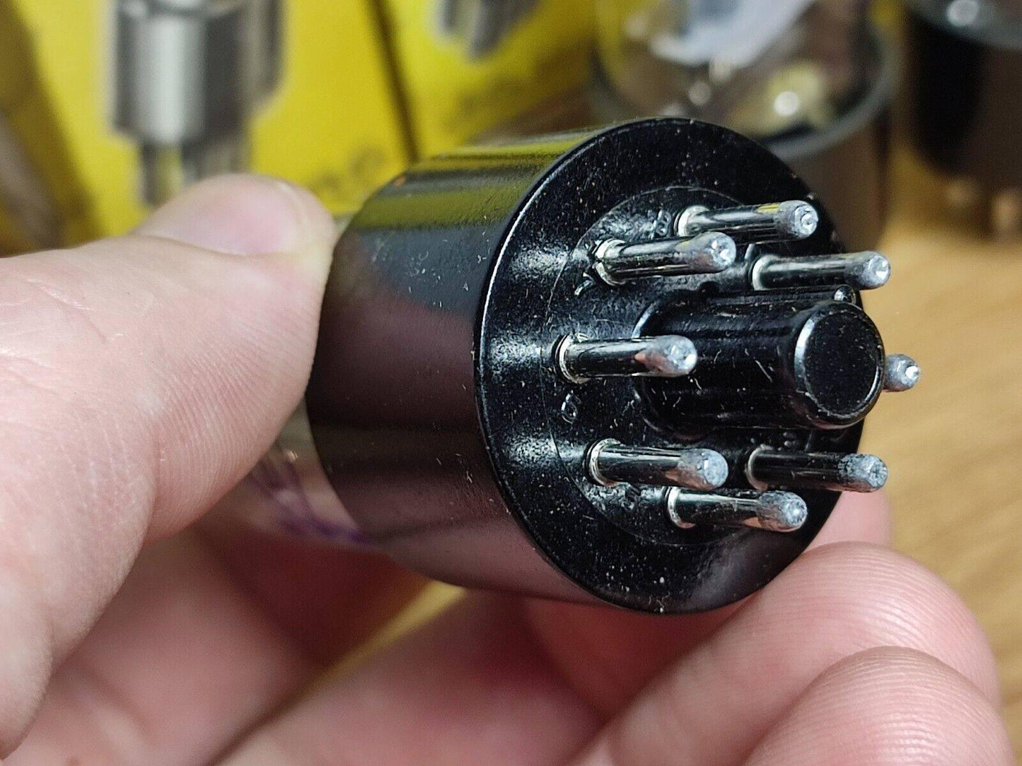 4 x 6n9s 77's Reflektoriniai vamzdeliai NOS OTK 6sl7 1579 6N9S ecc35 6H9C 6н9с TSRS triodas