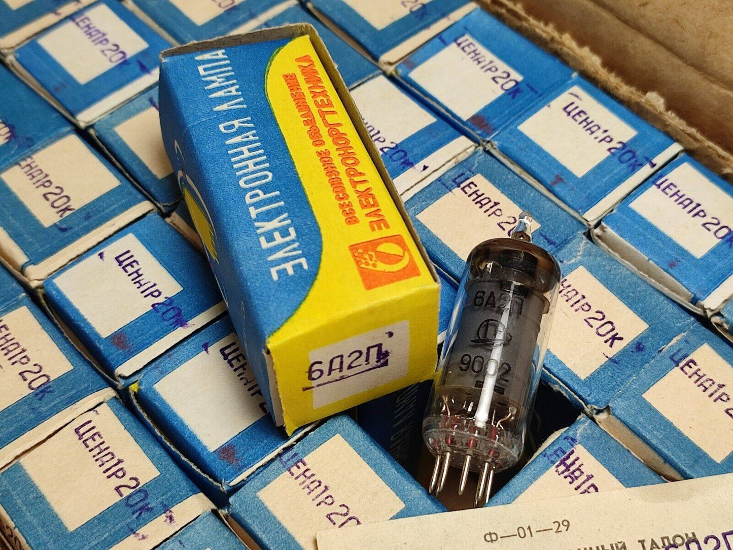 4Pcs. 6A2P/EK90/6BE6 NOS tube Röhre Lampe 진공관 真空管 电子管 Valve Valvula Valvola