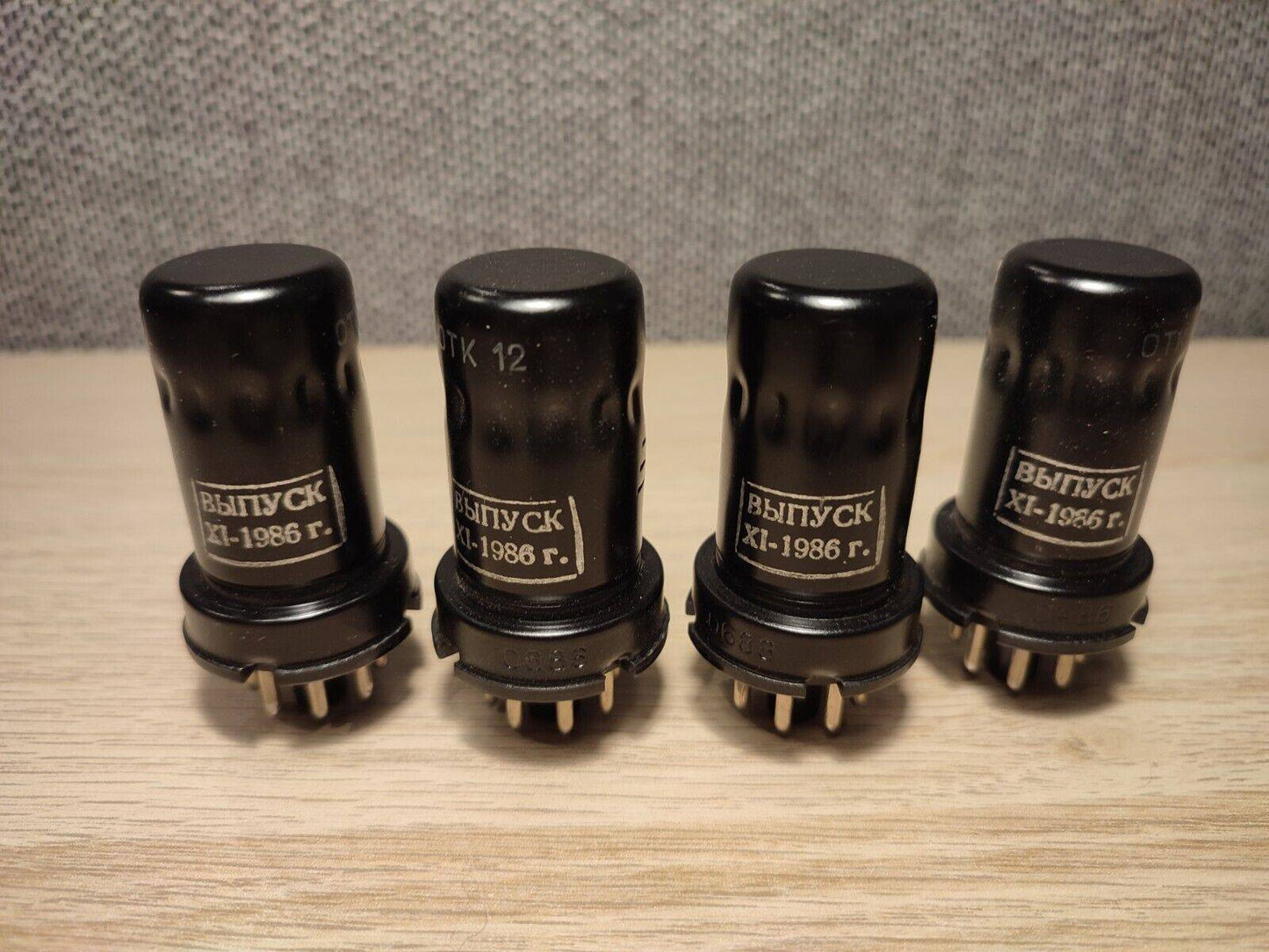 4pcs 6J4 Vacuum tube (~6AC7 ~6AJ7 ~1649 ~1682 ~6134 ~6AB7) Metal Base NOS VALVE