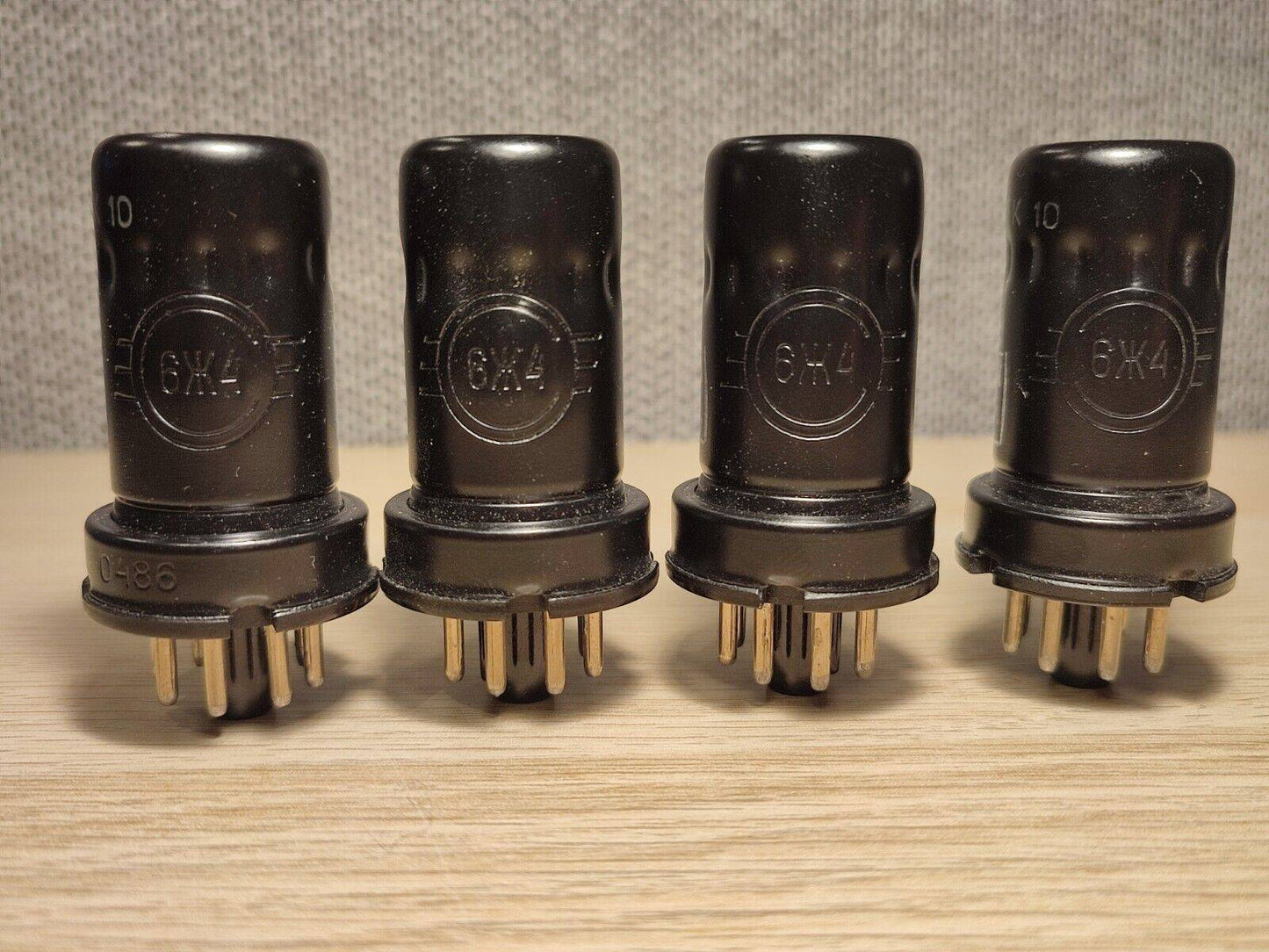 4pcs 6J4 Vacuum tube (~6AC7 ~6AJ7 ~1649 ~1682 ~6134 ~6AB7) Metal Base NOS VALVE