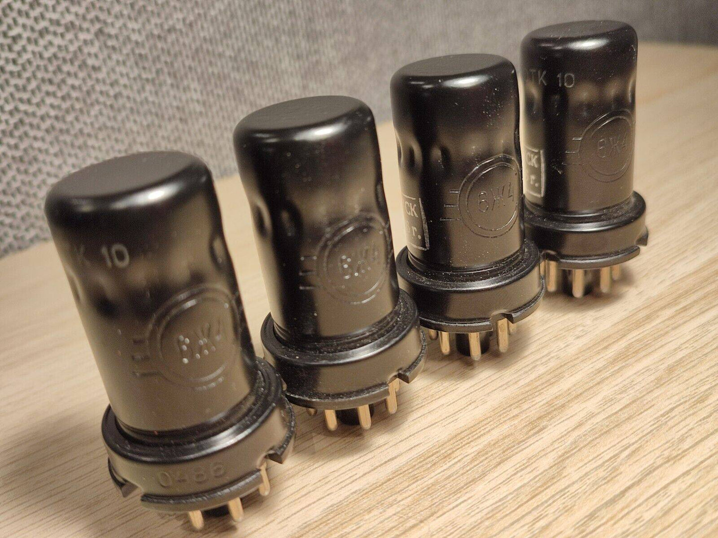 4pcs 6J4 Vacuum tube (~6AC7 ~6AJ7 ~1649 ~1682 ~6134 ~6AB7) Metal Base NOS VALVE