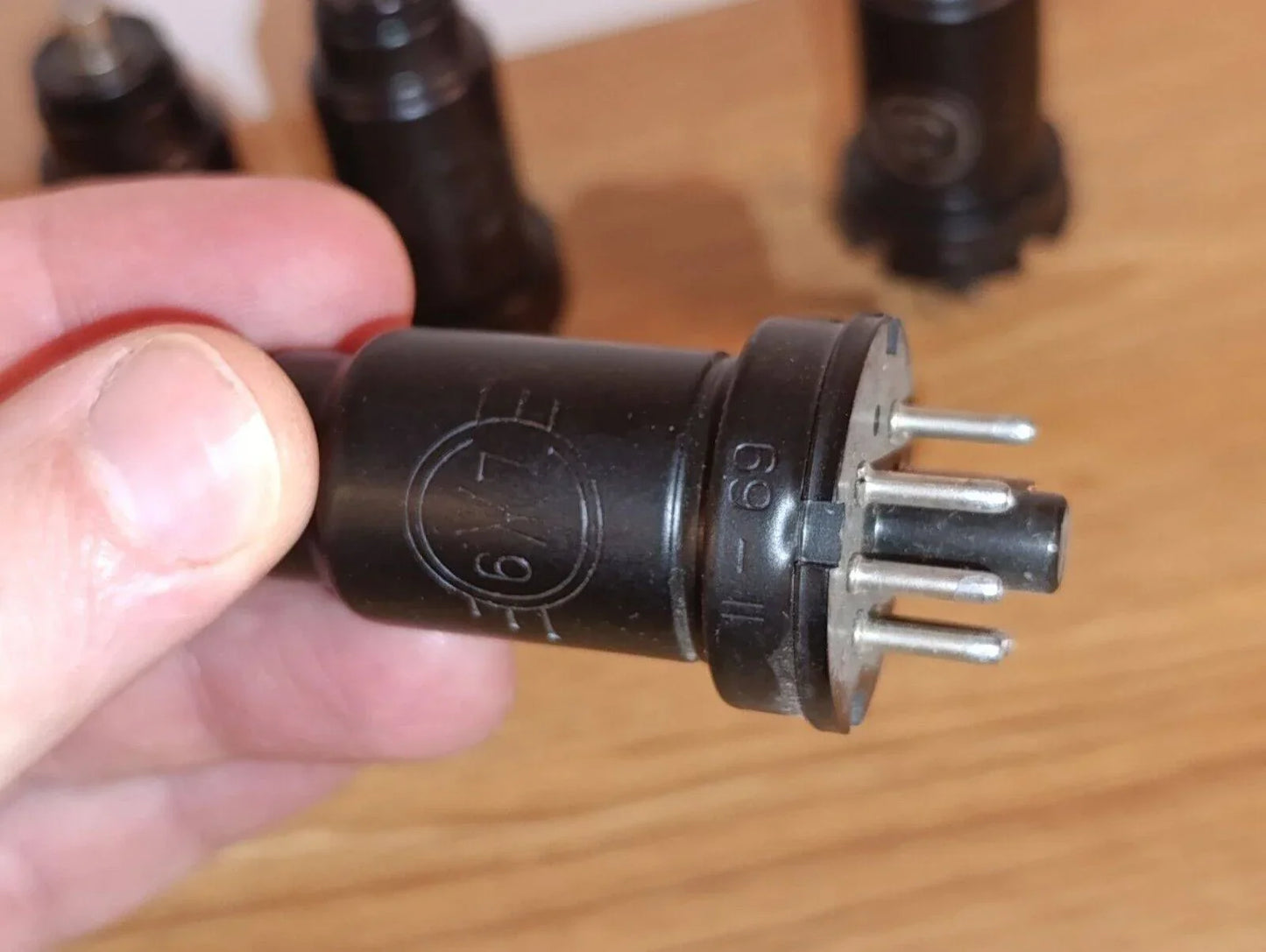 4vnt 6J7 SSRS Svetlana / VT91 / US6J7 Soviet Pentode Tube Lot