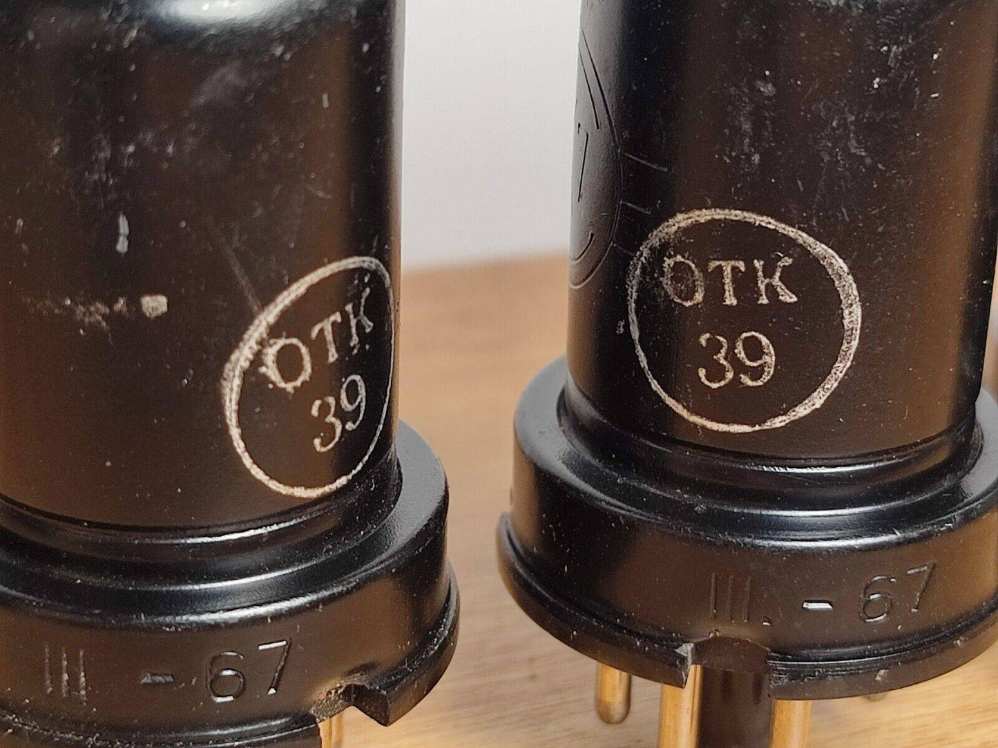 4pcs 6K7 VT86 6K7GT Svetlana Pentode Tubes USSR NOS 1960's NOS