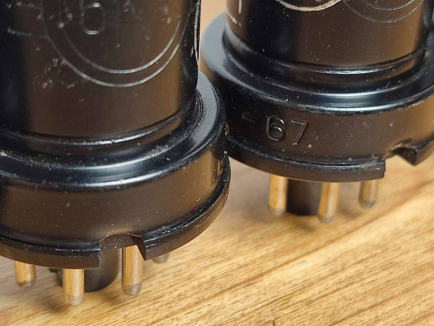 4pcs 6K7 VT86 6K7GT Svetlana Pentode Tubes USSR NOS 1960's NOS