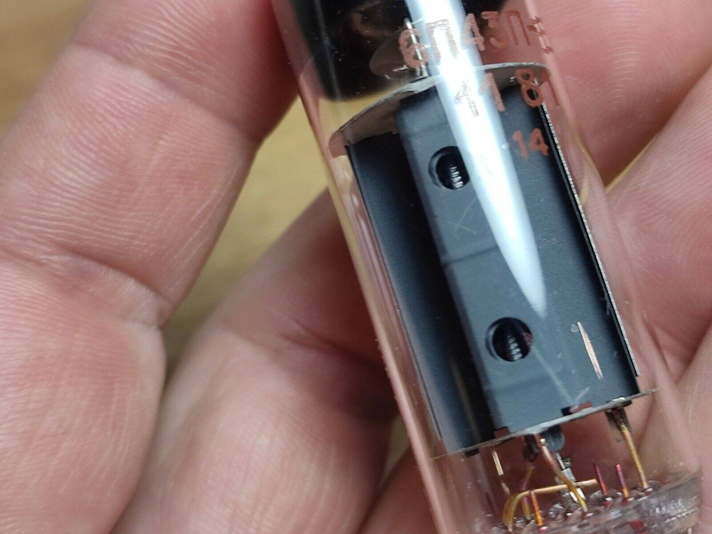 4PCS 6P43P-E ( SIMILAR TO EL86 / EL84 ) OUTPUT pentode NOS NEW TUBES